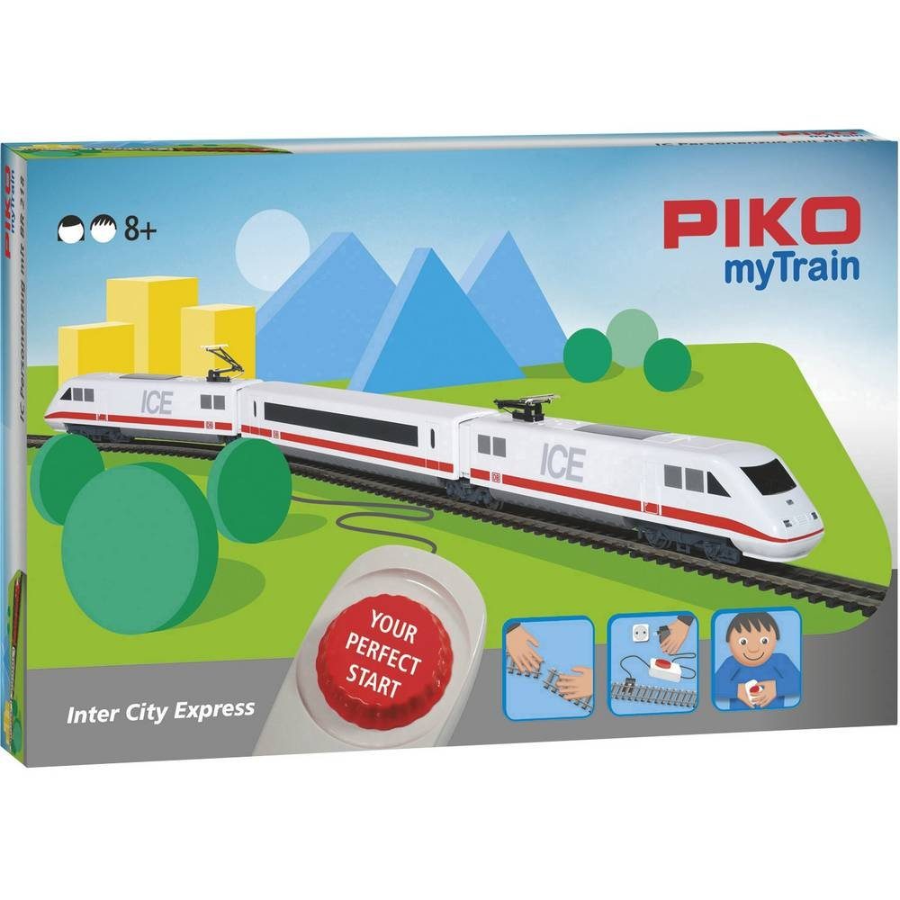 PIKO Spielzeug-Eisenbahn H0 myTrain® Start-Set ICE der DB 57094 günstig online kaufen
