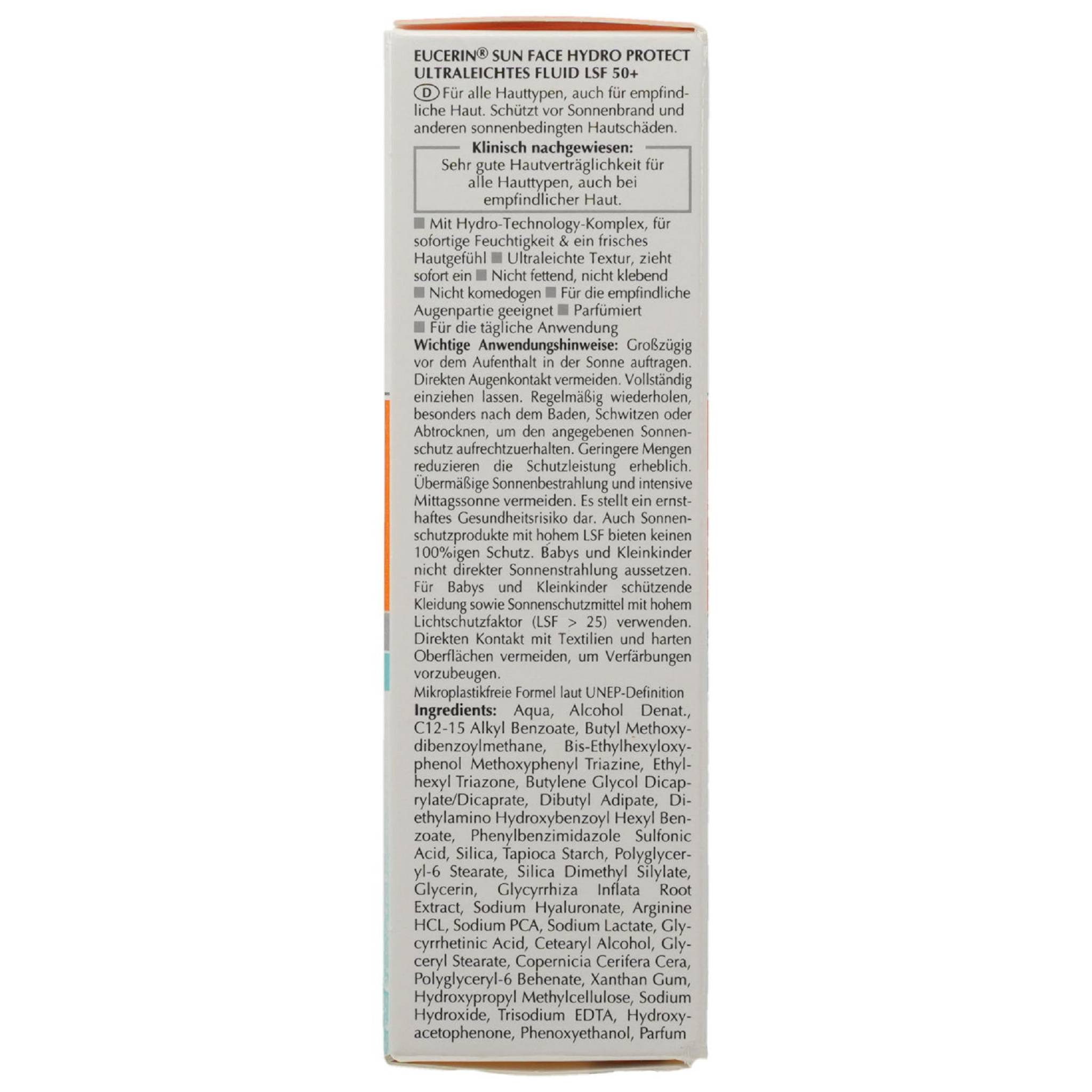 Eucerin Sonnenschutzfluid EUCERIN Sun Fluid Hydro Protect