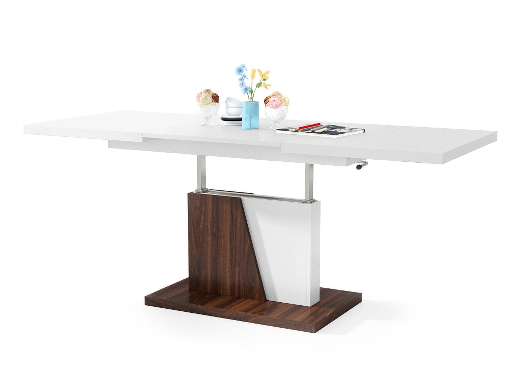 Mazzoni Couchtisch Grand Noir Weiß matt günstig online kaufen