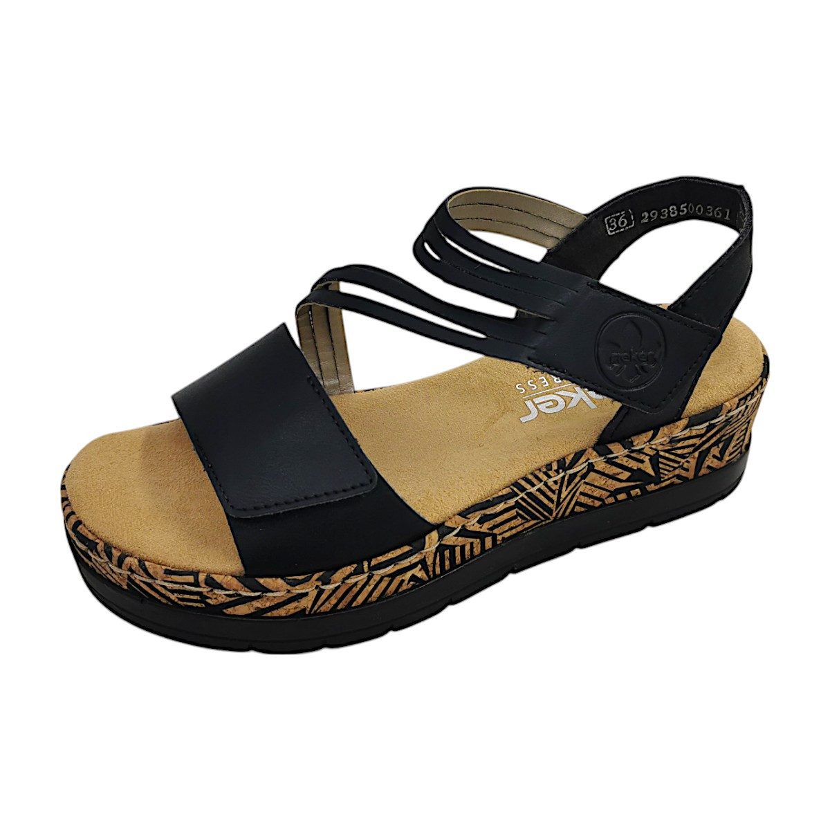 Rieker Sandalette Plateausandale günstig online kaufen