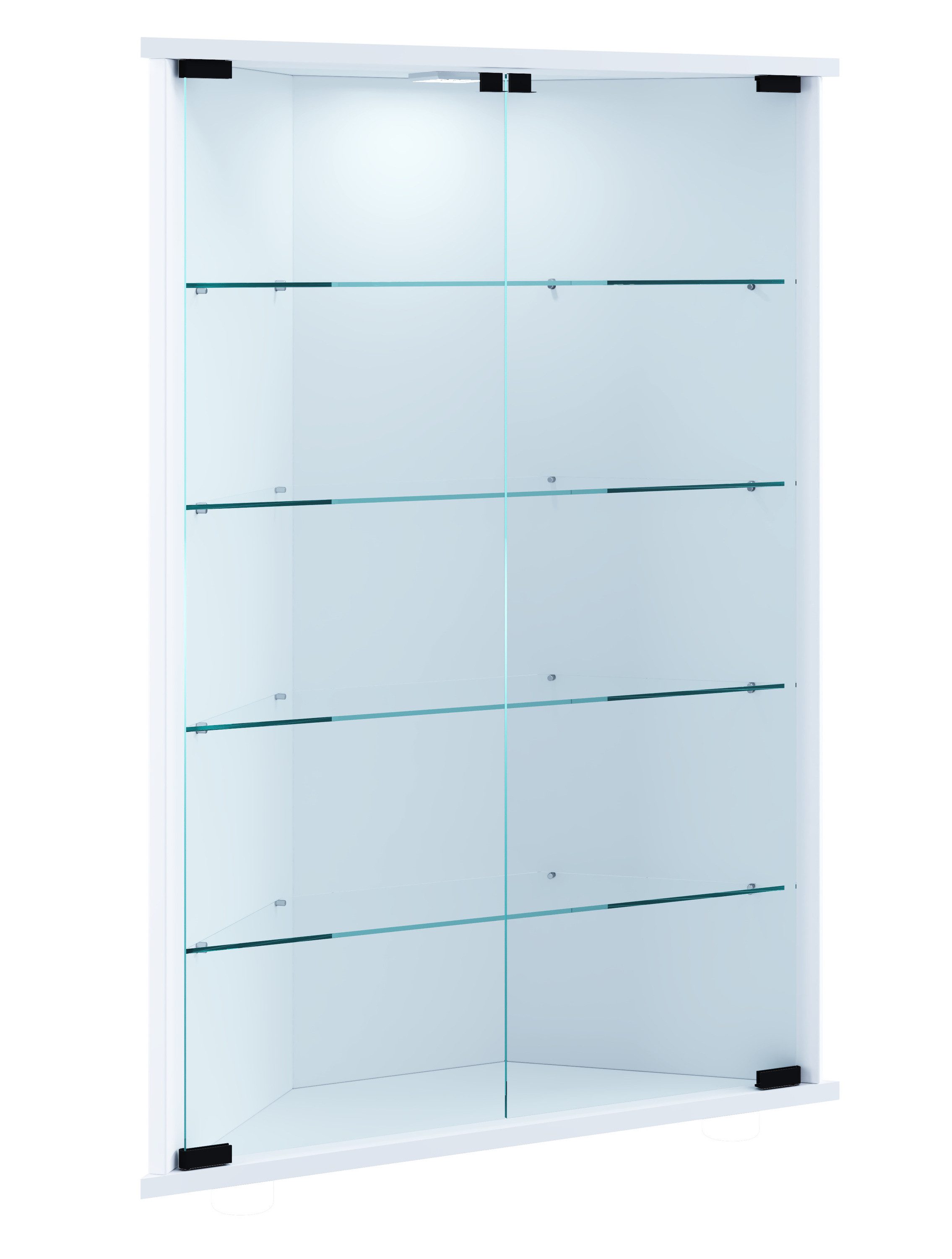 VCM Hängevitrine Hängevitrine Wandvitrine Eckvitrine Vecko günstig online kaufen