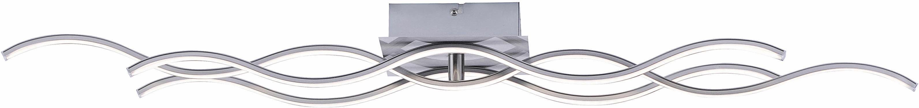 JUST LIGHT Deckenleuchte WELLA, LED fest integriert, Warmweiß, inklusive fe günstig online kaufen