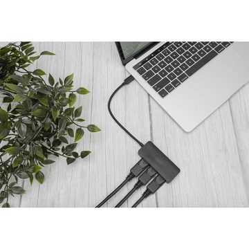 Digitus Digitus DS-45334 DisplayPort / USB-C® Adapter [1x USB-C® - 3x DisplayP TV-Adapter