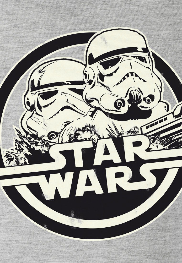 - Aufdruck tollem T-Shirt Sterne mit LOGOSHIRT der Stormtrooper Krieg