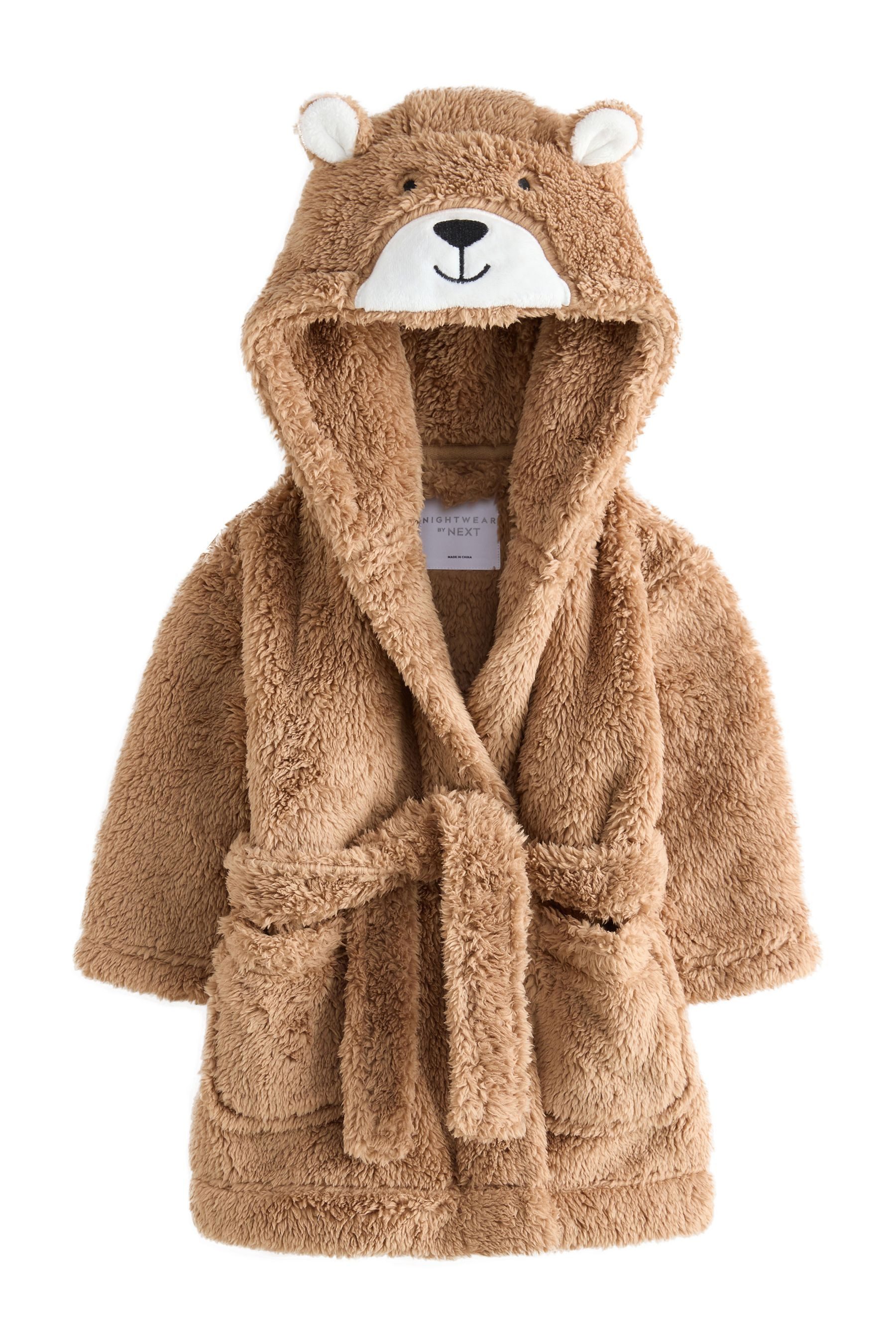 Next Kinderbademantel Fleece-Bademantel, Polyester (recycelt), Polyester