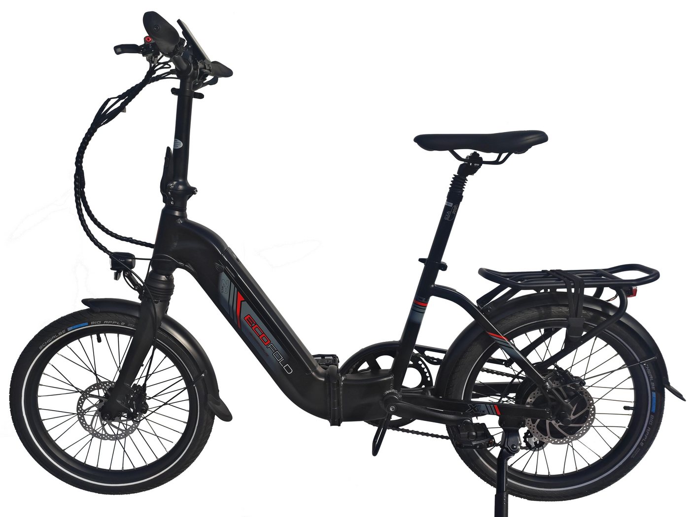 Thumbnail - Ecofold E-Bike Faltrad 20 Zoll ECOFOLD BFH400N E-Bike Bafang Heckmotor 250W weiss, 7 Gang Shimano Shimano 7-Gang Trigger...