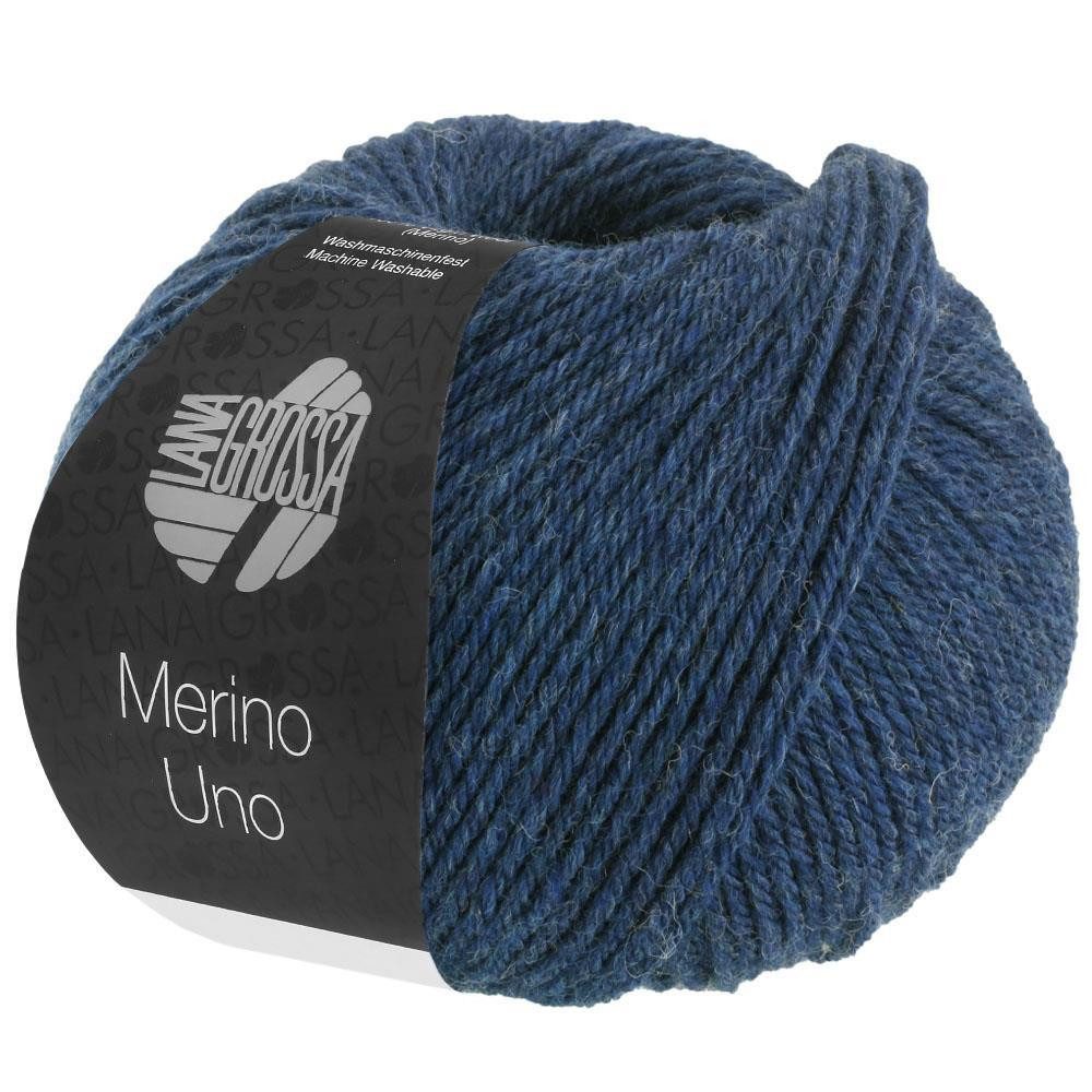 LANA GROSSA Merino Uno Häkelwolle, 125 m