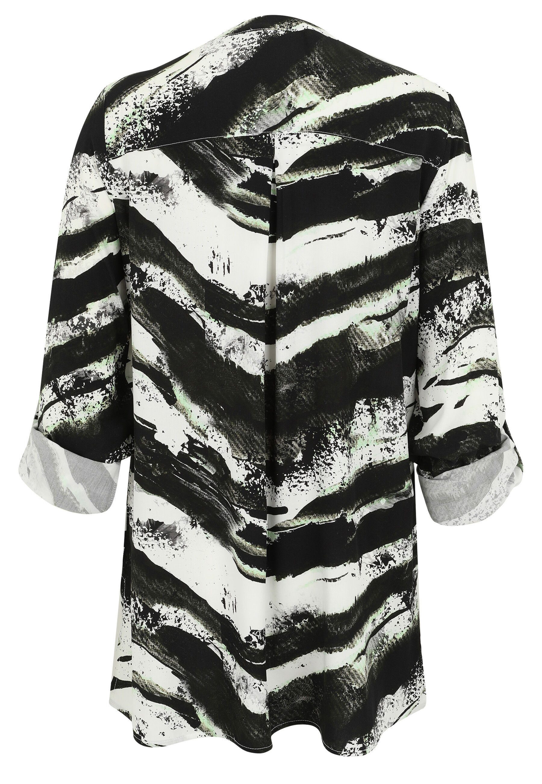 Doris Streich Klassische Bluse mit Grafik-Print günstig online kaufen