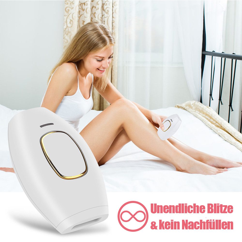 TUWENA IPL-Haarentferner IPL Geräte Haarentfernung Laser, 5 Energiestufen Haarentfernungsgerät, für Frauen Männer Gesicht Achseln Beine und Körper – Bild 5 von 5