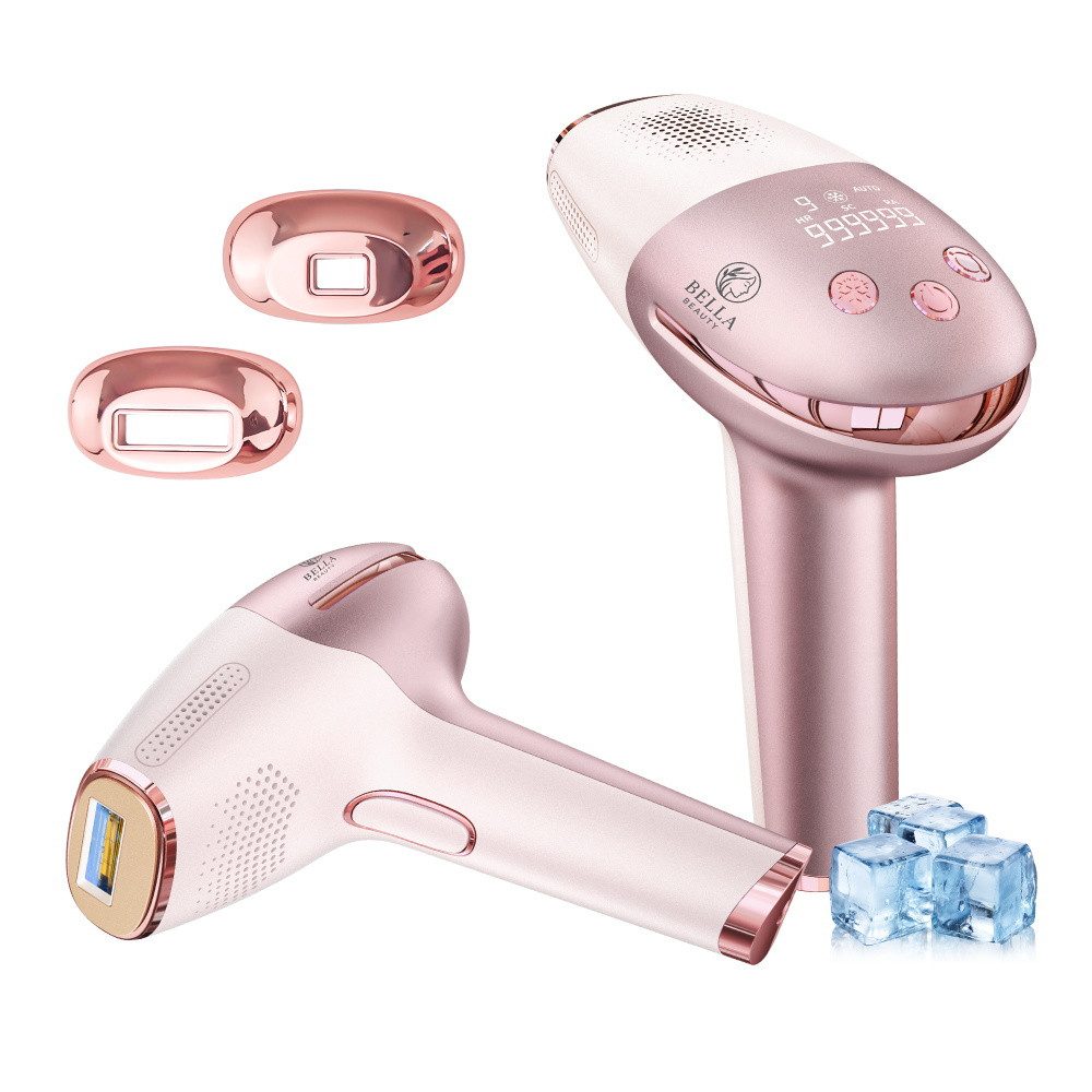 BELLABEAUTY IPL-Haarentferner IPL Haarentfernungsgerät, IPL Laser, IPL mit Kühlfunktion, 999999 Lichtimpulse, 999,999 Lichtimpulse, Laser für Männer, Lumea IPL, Damengeschenk