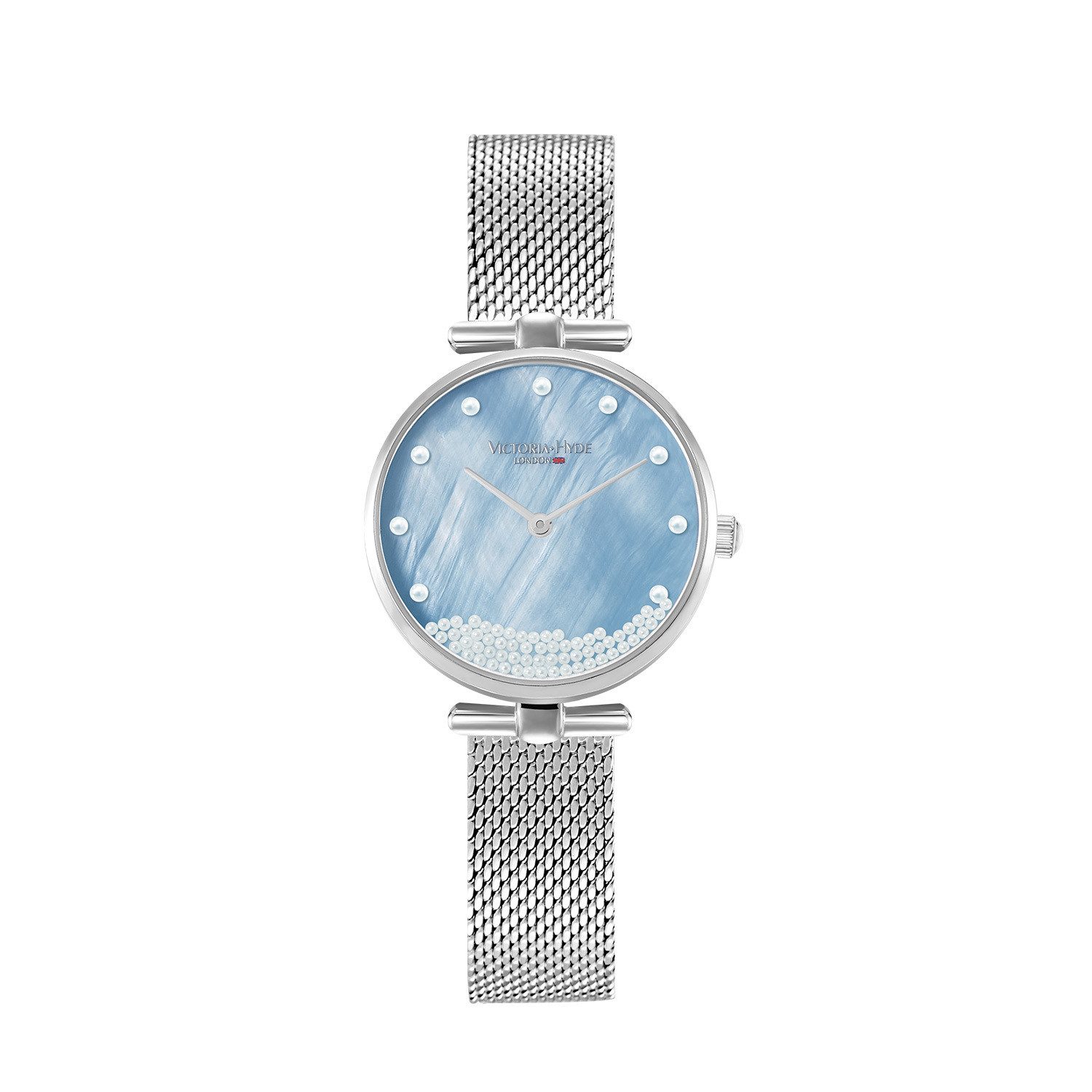 Victoria Hyde Quarzuhr Victoria Hyde Pearl Damen Basic Mesh-Armband, (1-tlg günstig online kaufen