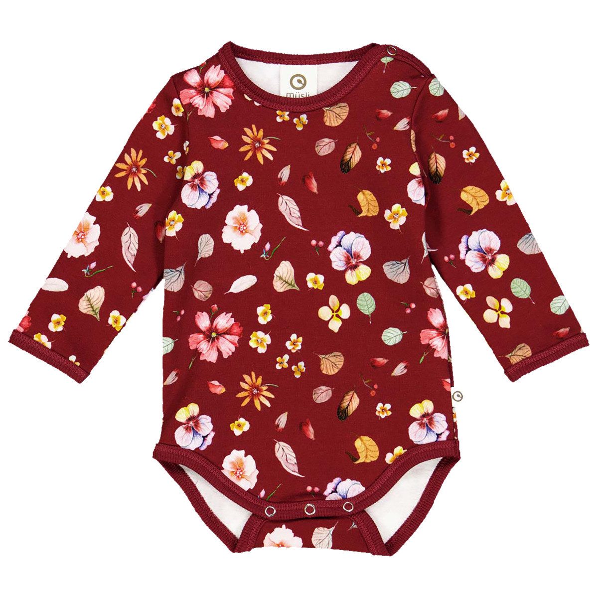 Müsli by GREEN COTTON Langarmbody 1582069300 Mädchen (1-tlg) Langarm Einteiler, Body, Longsleeve-Body, Bodysuit, Stretchbody