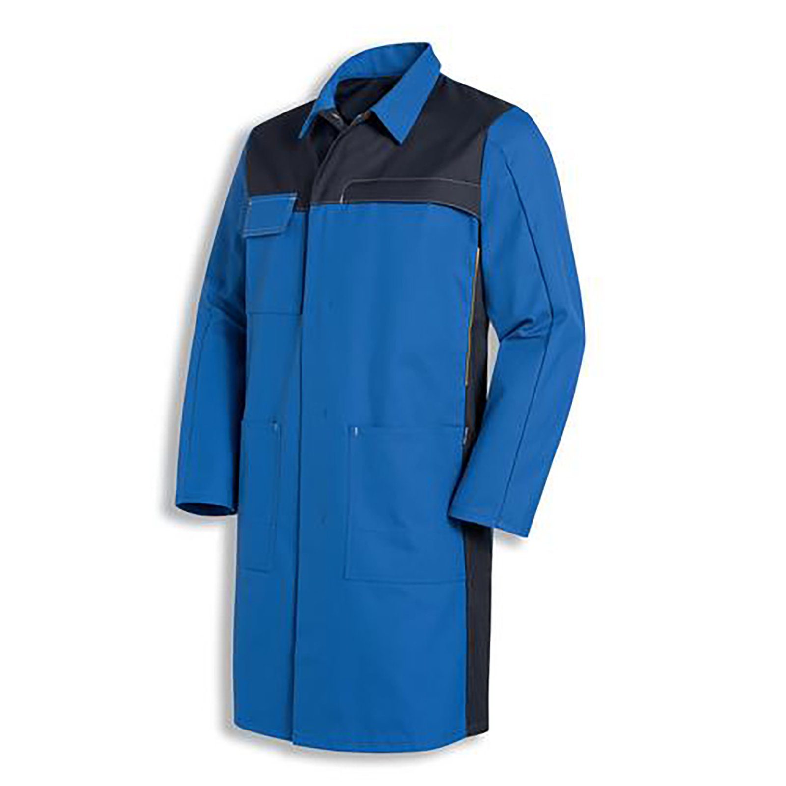 Uvex Arbeitsjacke Mantel perfect blau, kornblau