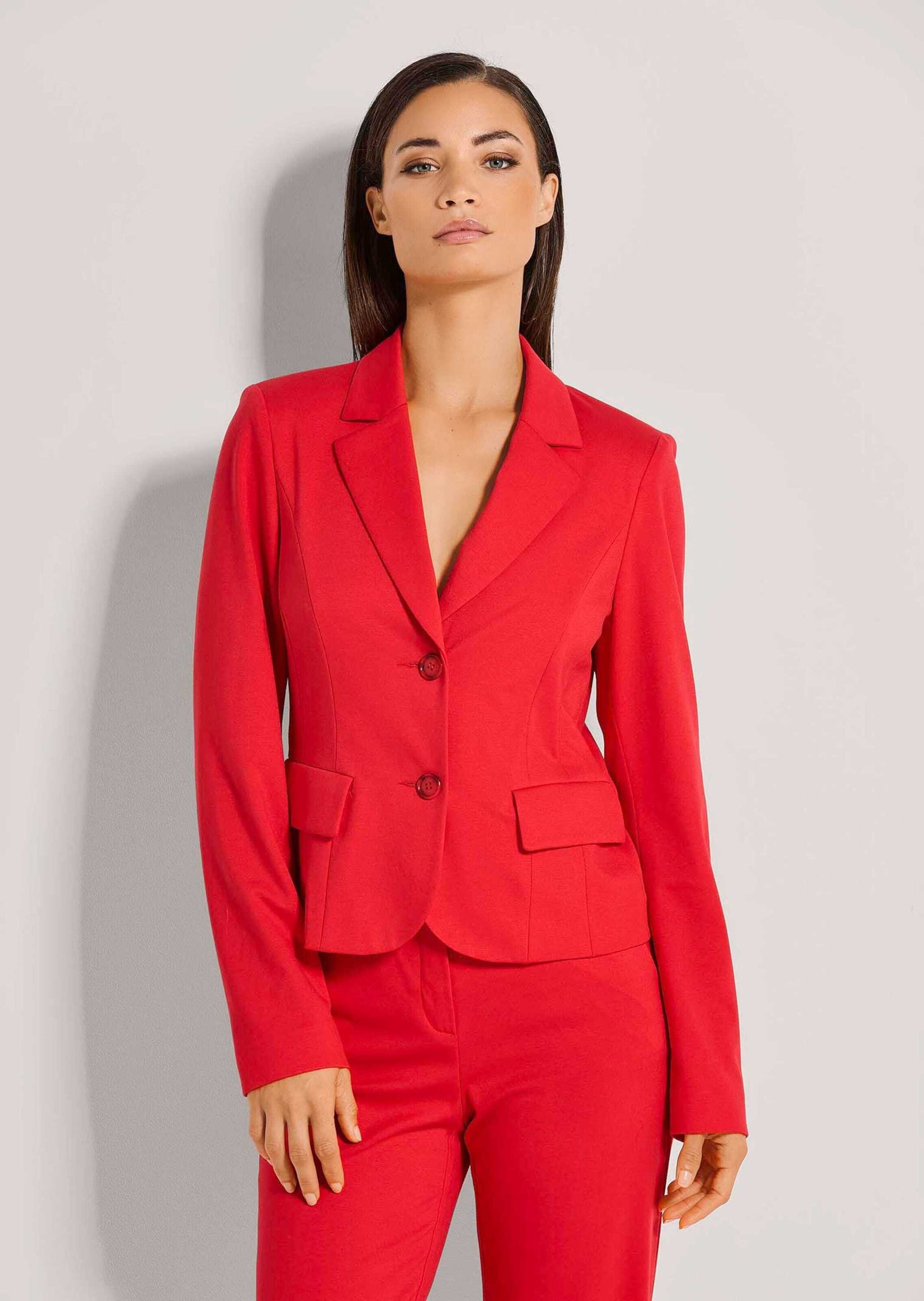 Kurzblazer Kurzer Jersey-Blazer