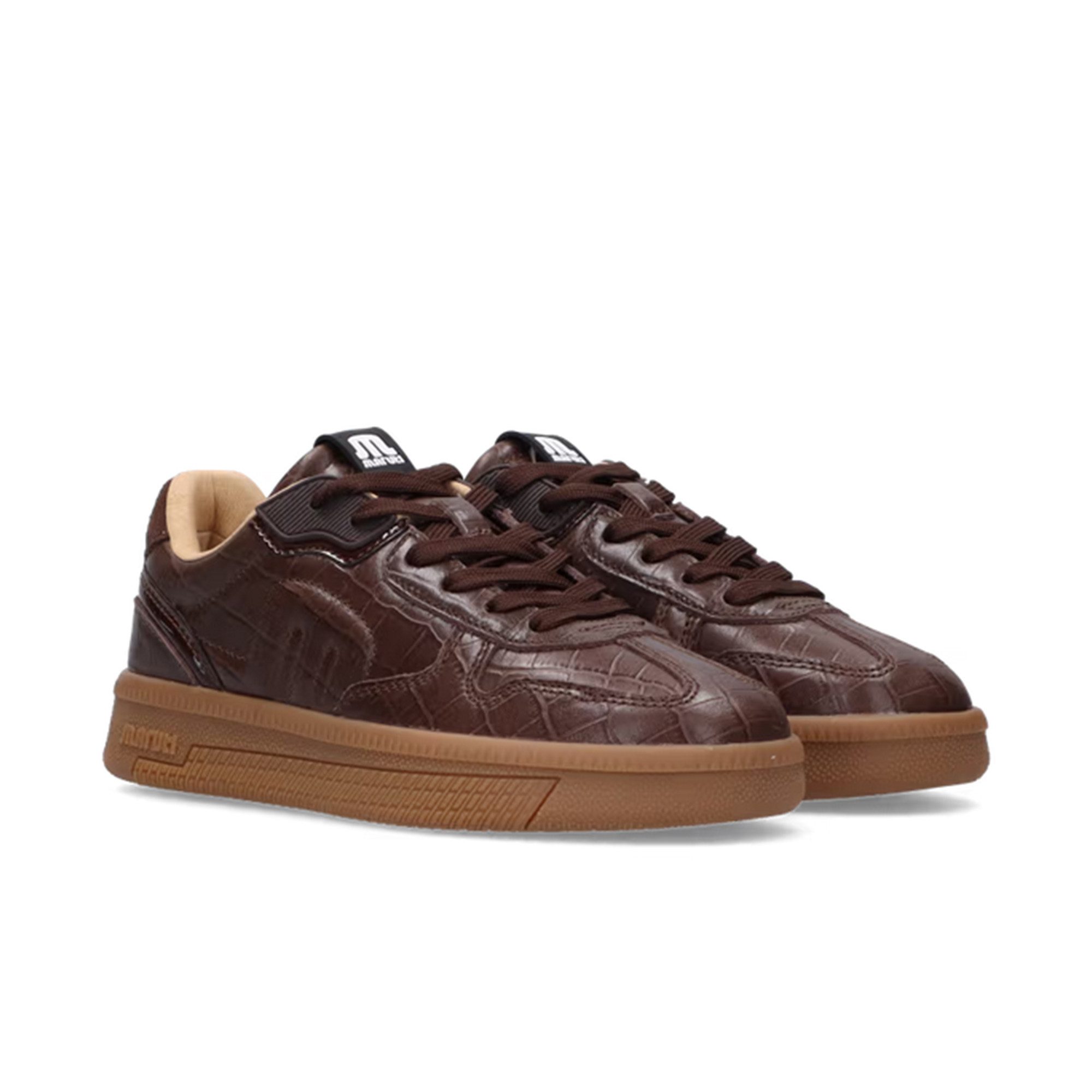 Maruti Yale leather Croco Sneaker