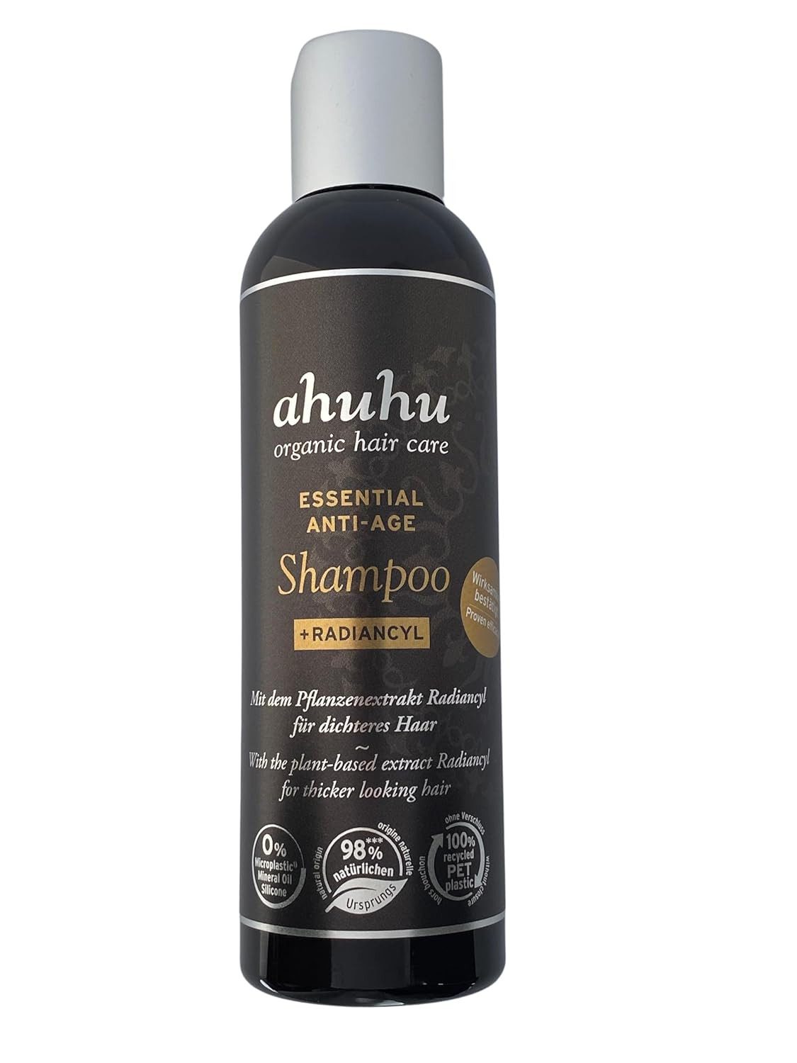 Ahuhu Haarshampoo Essential Anti-Age Shampoo mit Radiancyl, Vegan