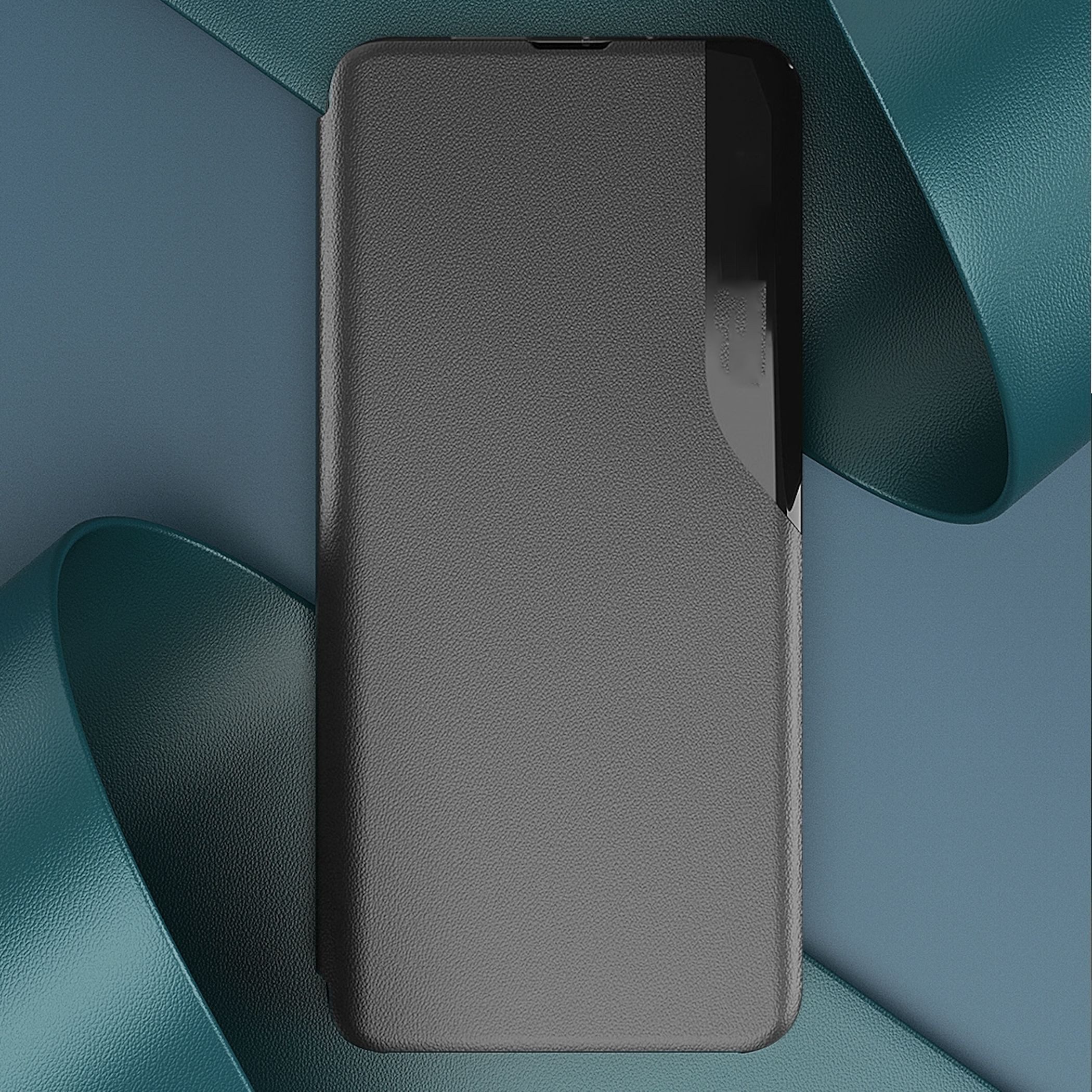 Wigento Handyhülle Smart View für Samsung Galaxy S26 Ultra Magnetische Fliphülle Lila 6,9 Zoll, Flip Case mit Sichtfenster und Standfunktion – Bild 3 von 5