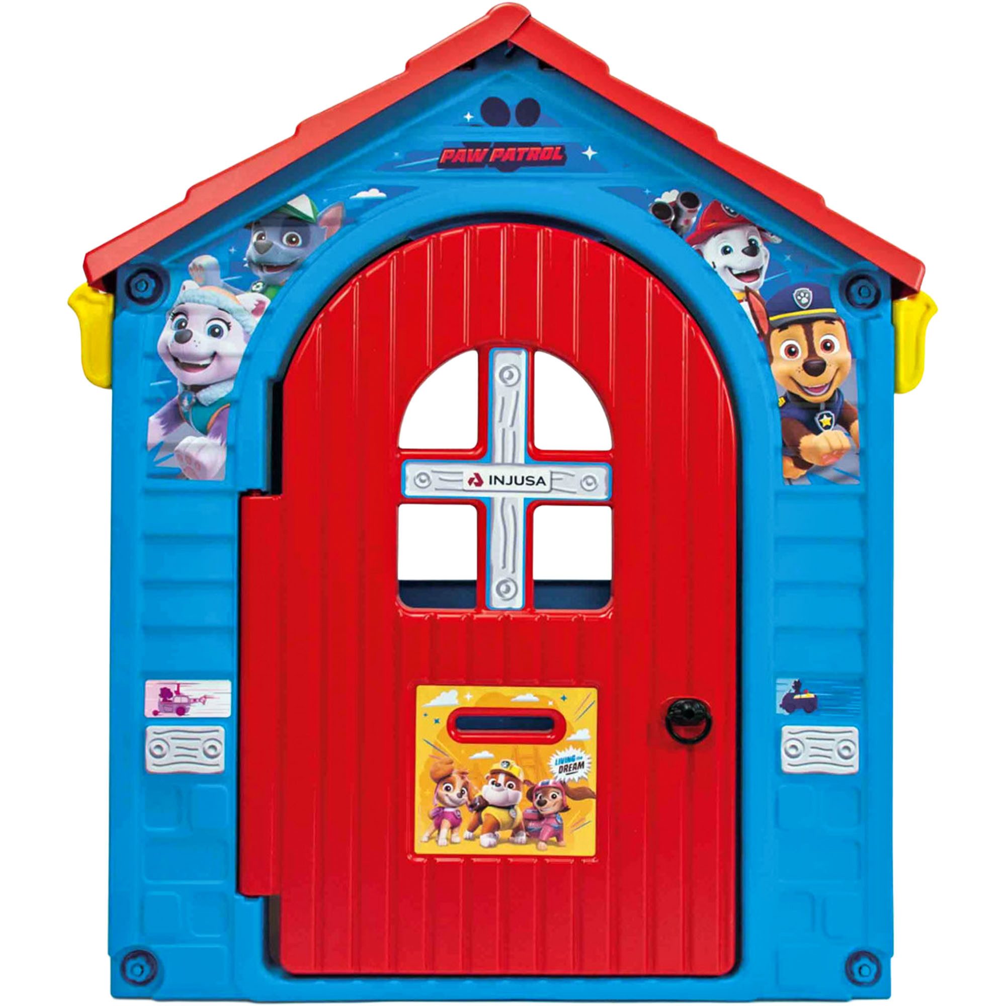 INJUSA Spielhaus Paw Patrol, Kinderspielhaus für Garten & Indoor, UV-resistent & einfacher Aufbau