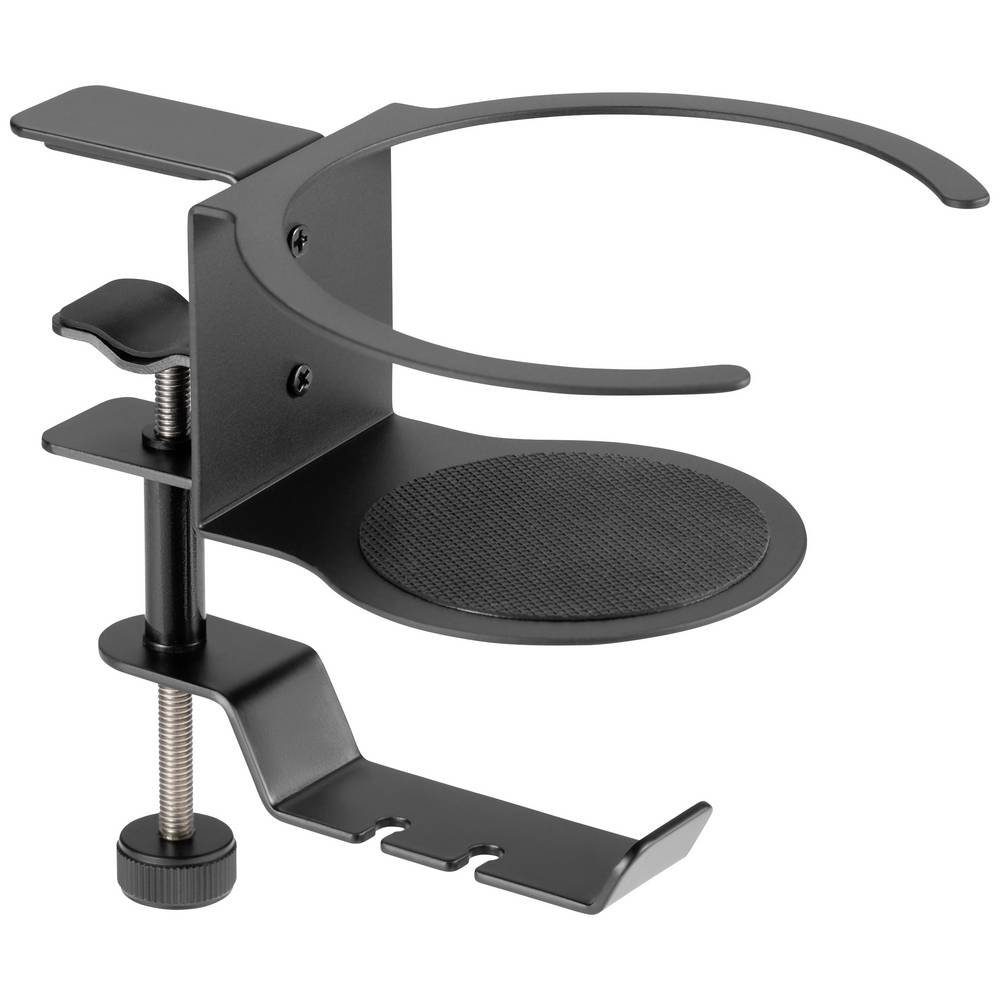 SpeaKa Professional Kopfhörerständer SpeaKa Professional SP-HCH-120 Kopfhörerhalterung integrierte Kabelfü