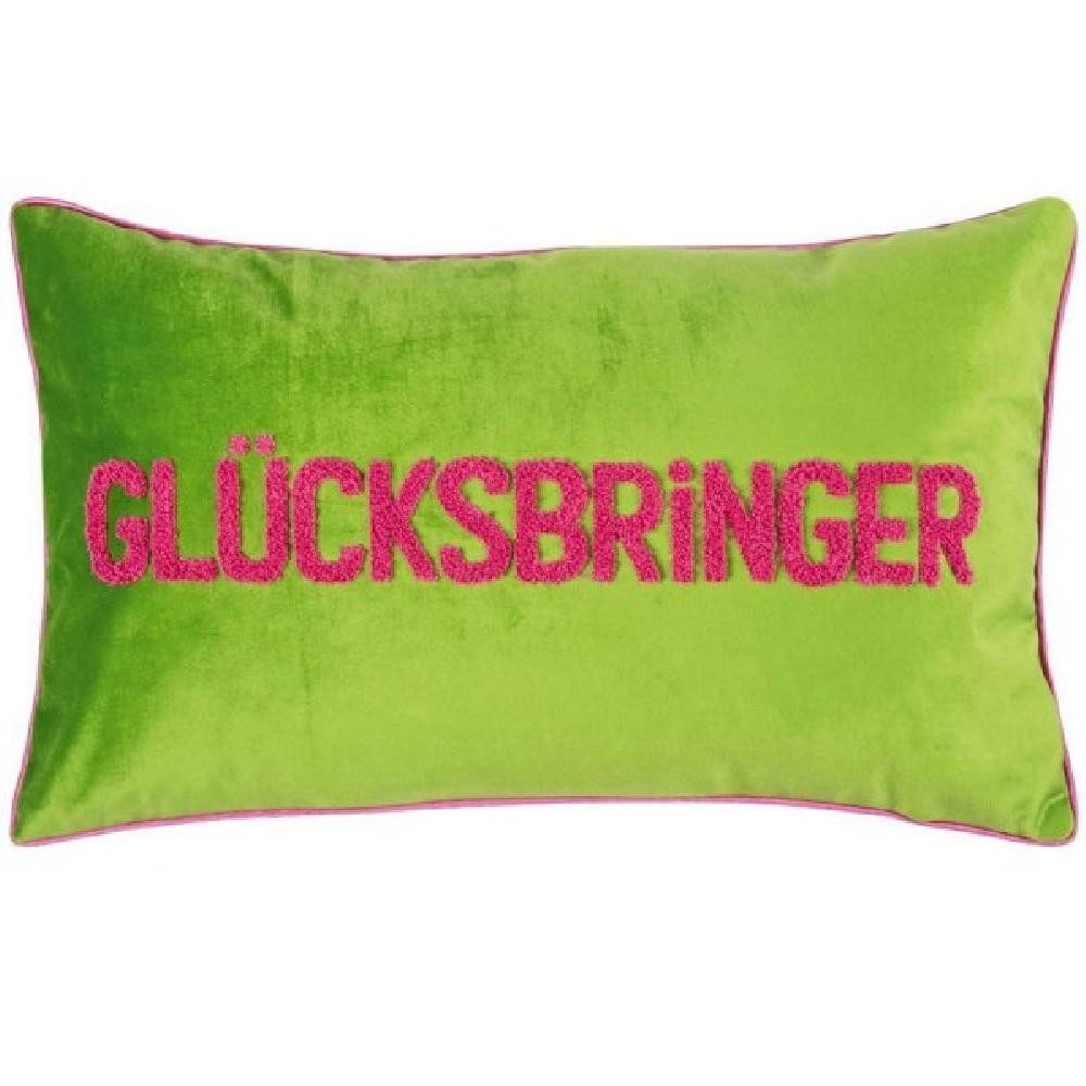 PAD Kissenhülle Kissenhülle Letters Glücksbringer Hot Pink (30x50cm)