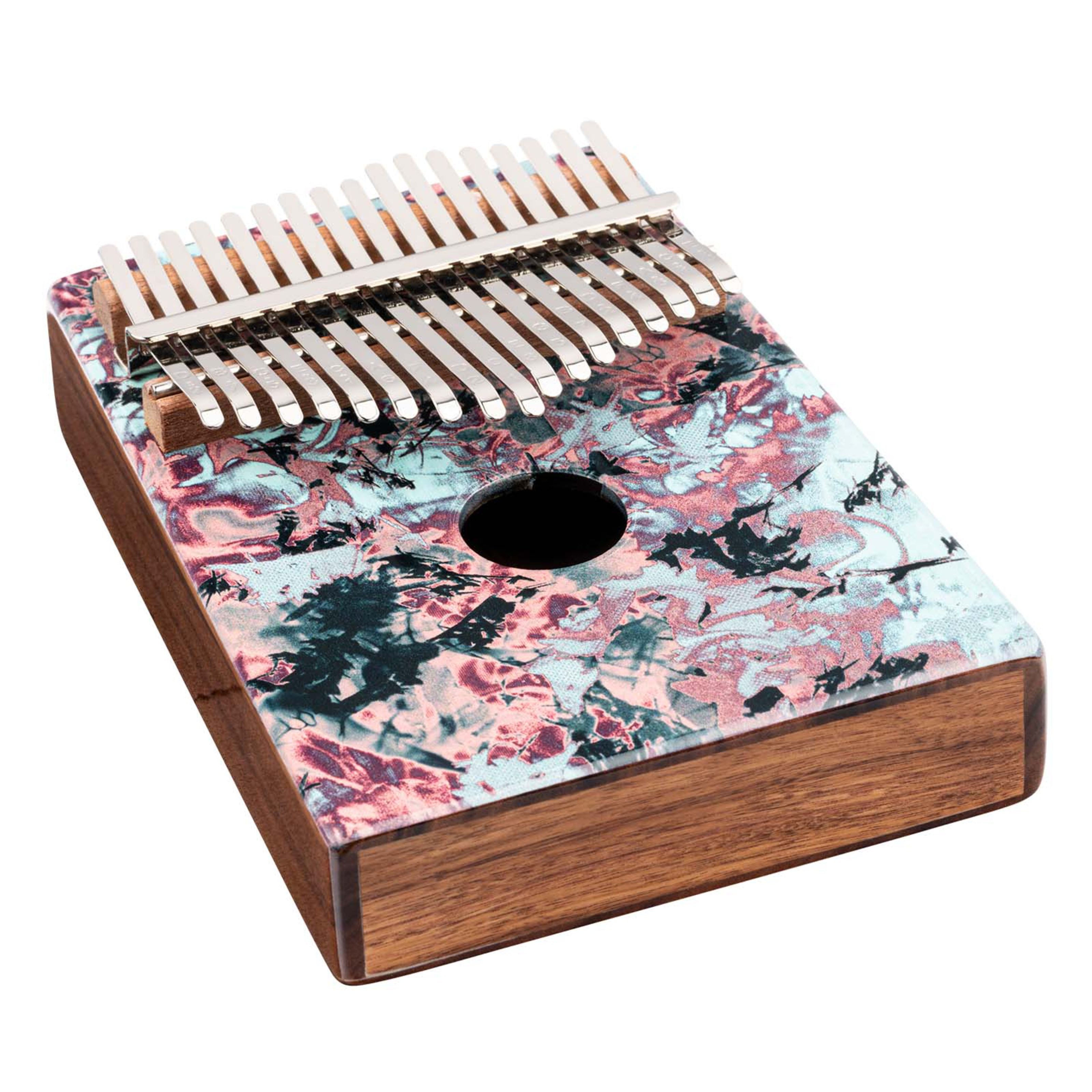 Meinl Percussion Kalimba, Percussion, Kalimbas, KA17CR Designer Sound Hole Kalimba Coral Reef - Kalimba