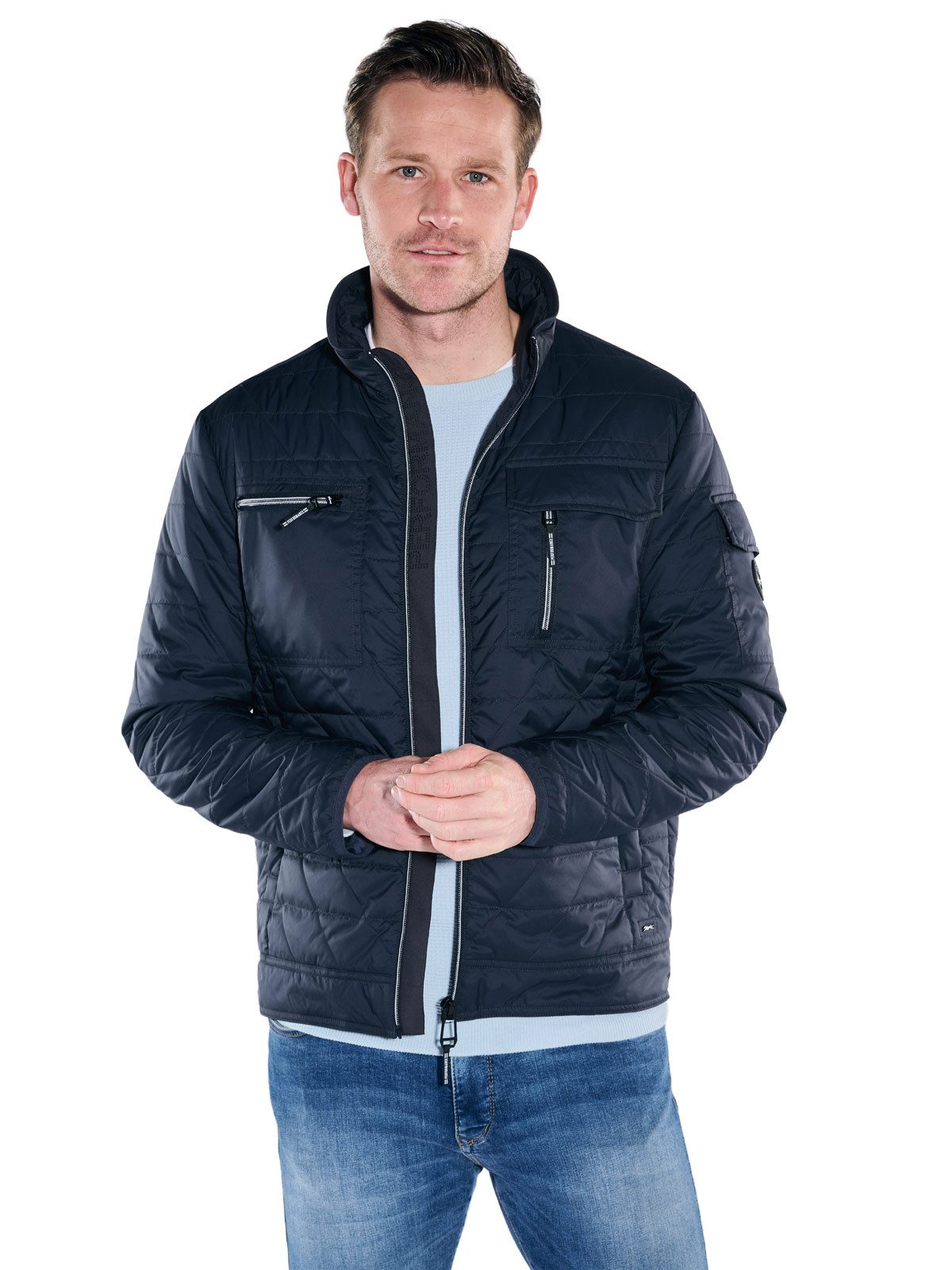 Engbers Steppjacke Herren Steppjacke, Saphirblau günstig online kaufen