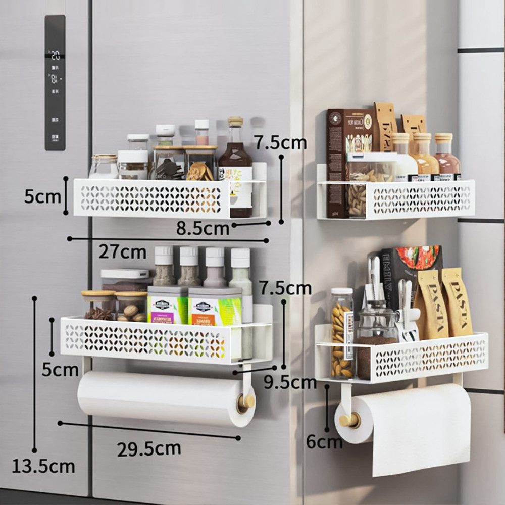 POPOLIC Gewürzregal Küchenregal Gewürzregal magnetisch, Kühlschrank günstig online kaufen