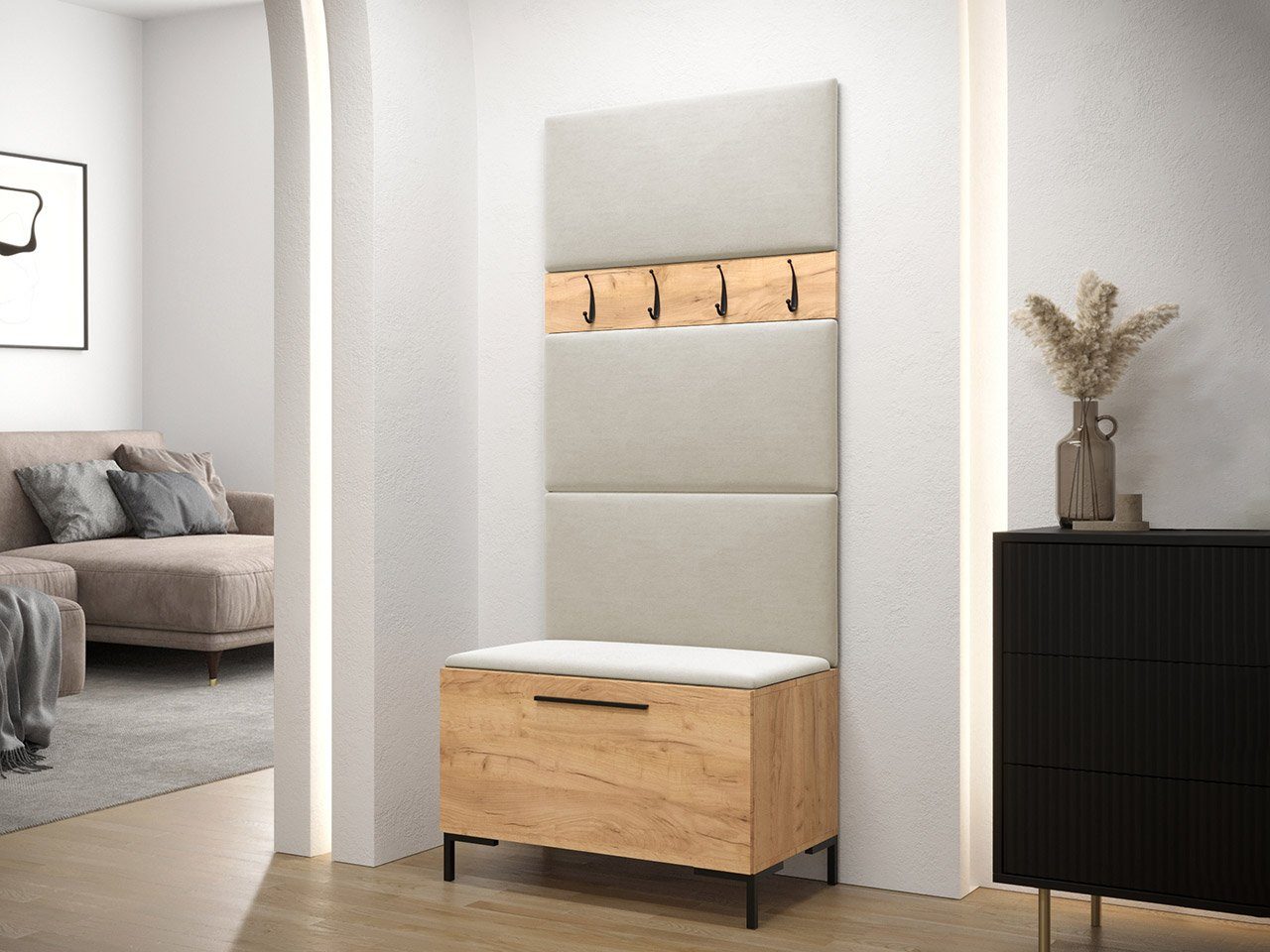 MIRJAN24 Garderoben-Set Zilion III, (Komplett-Set, Schuhschrank, günstig online kaufen