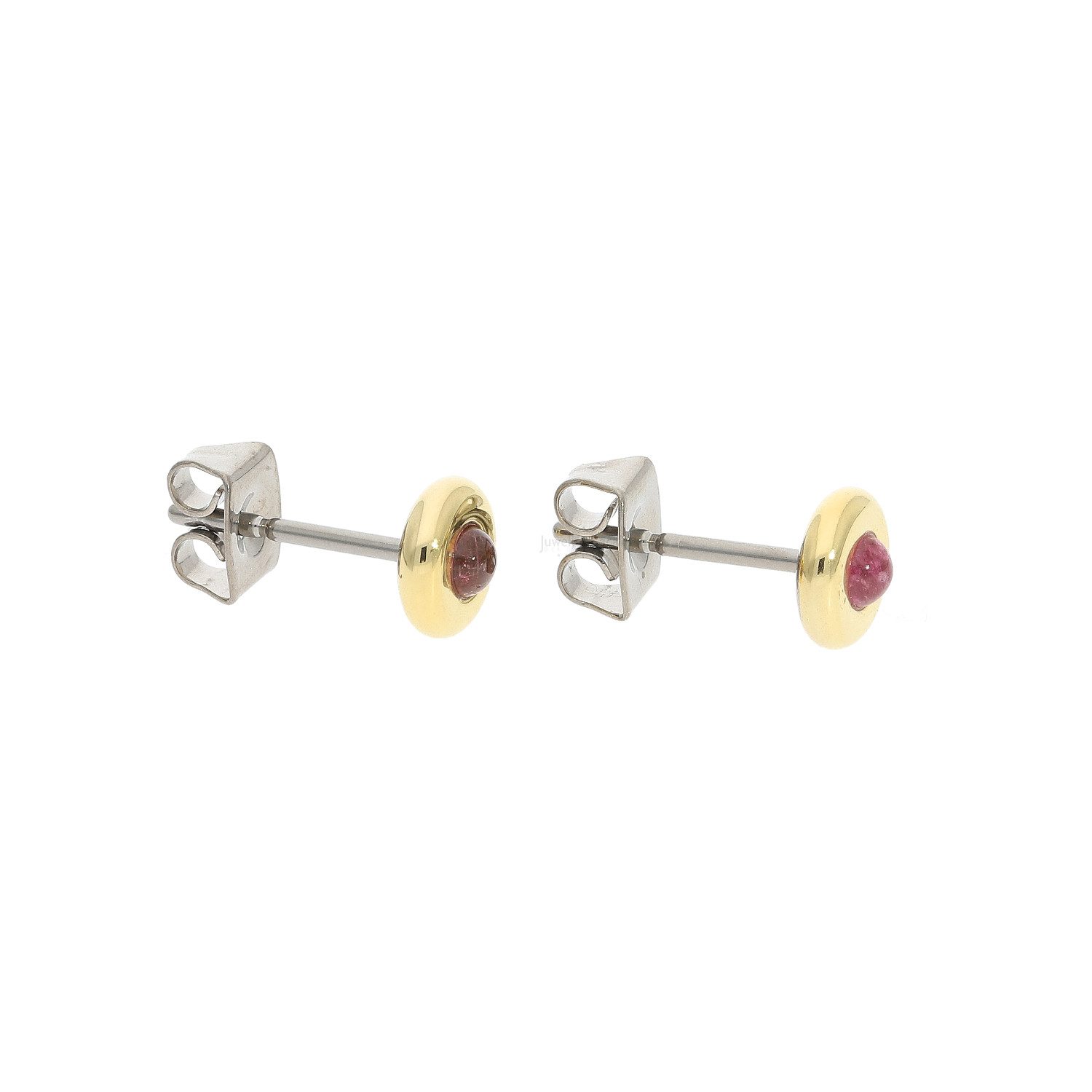 Boccia Paar Ohrstecker Boccia Ohrstecker 05053-05 vergoldet mit Turmalin (kein Set, 2-tlg., inkl. edelm Schmucketui)