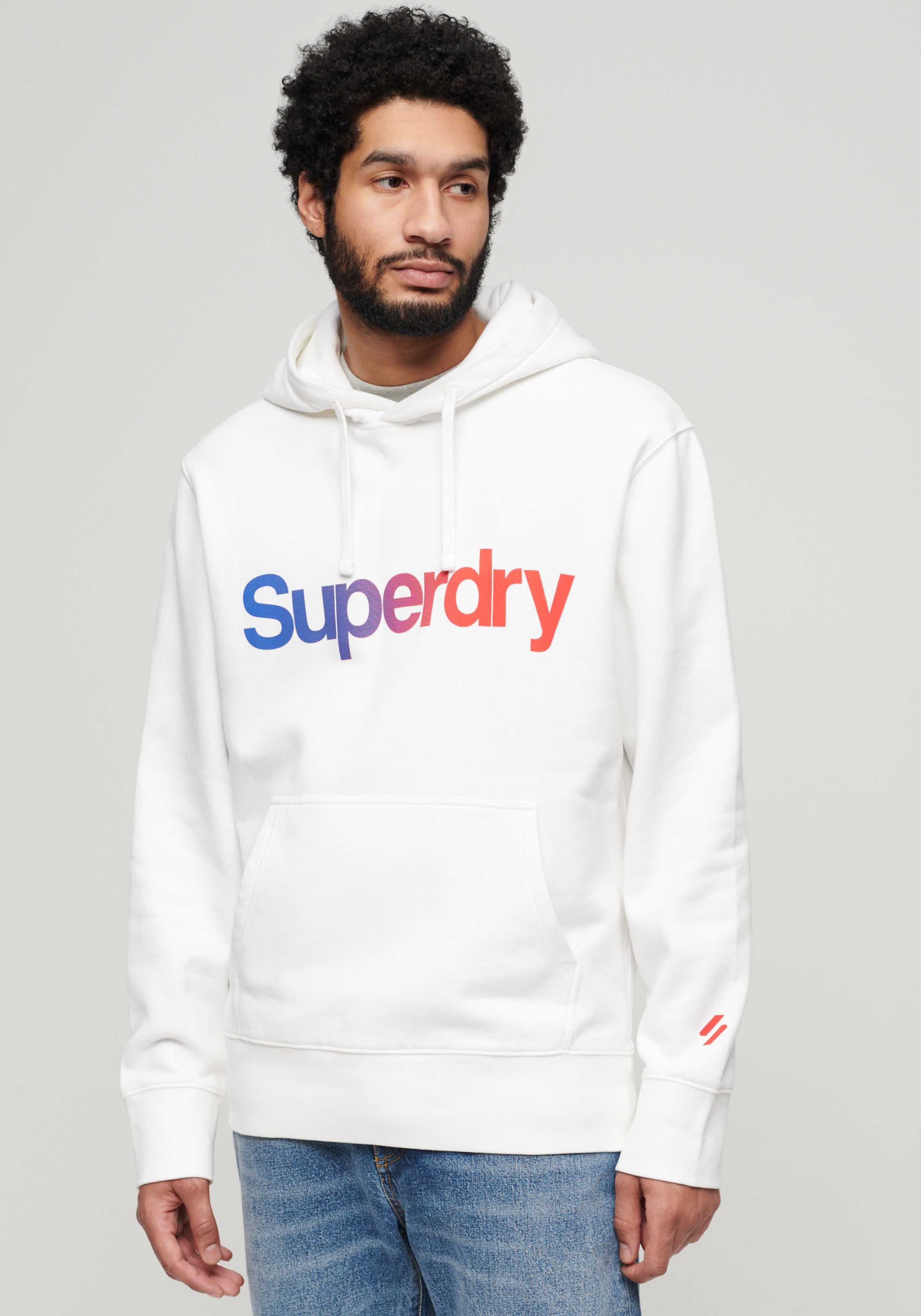 Superdry Kapuzensweatshirt CORE LOGO LOOSE HOOD