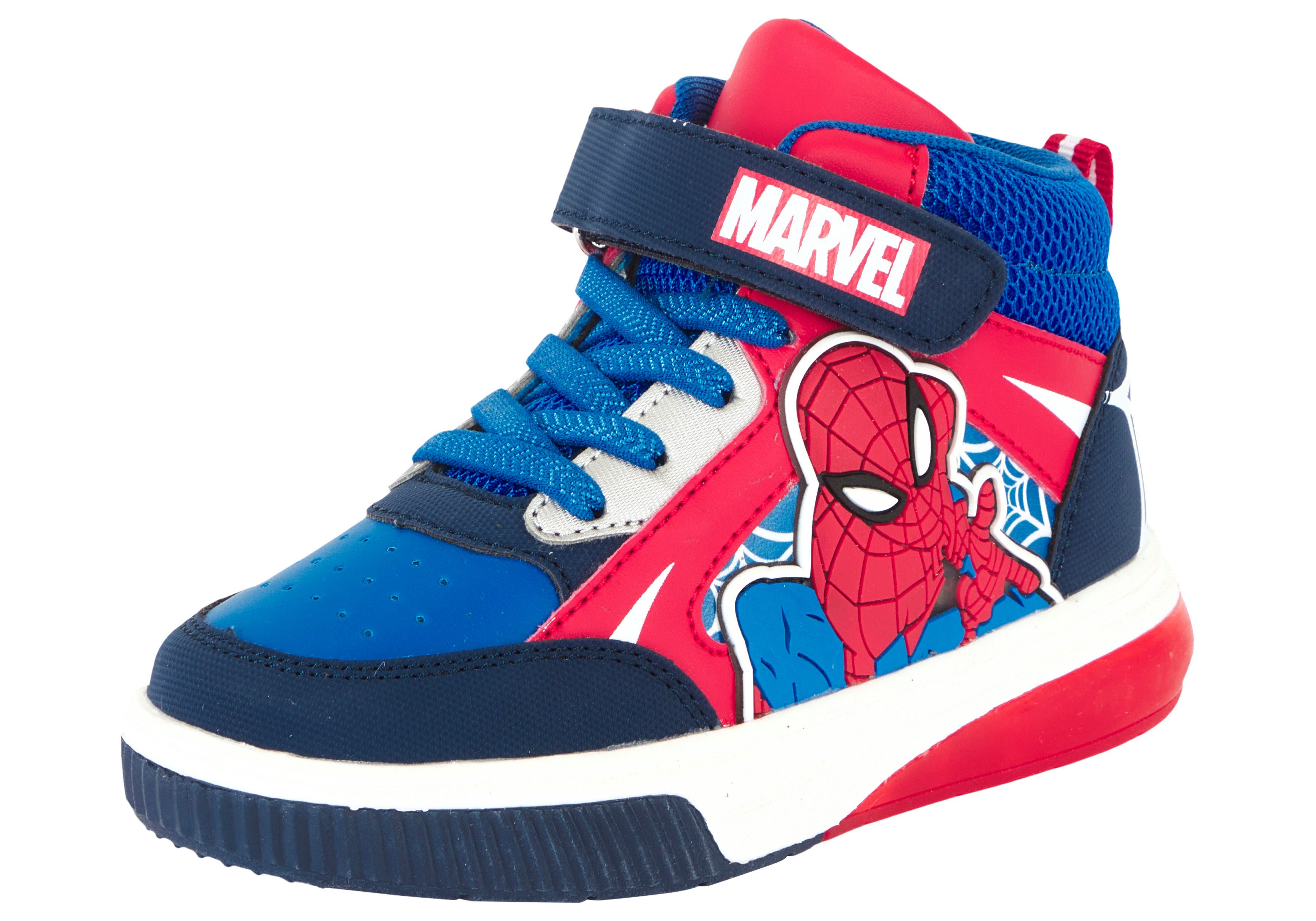 Disney Spiderman Sneaker mit cooler Blinkfunktion