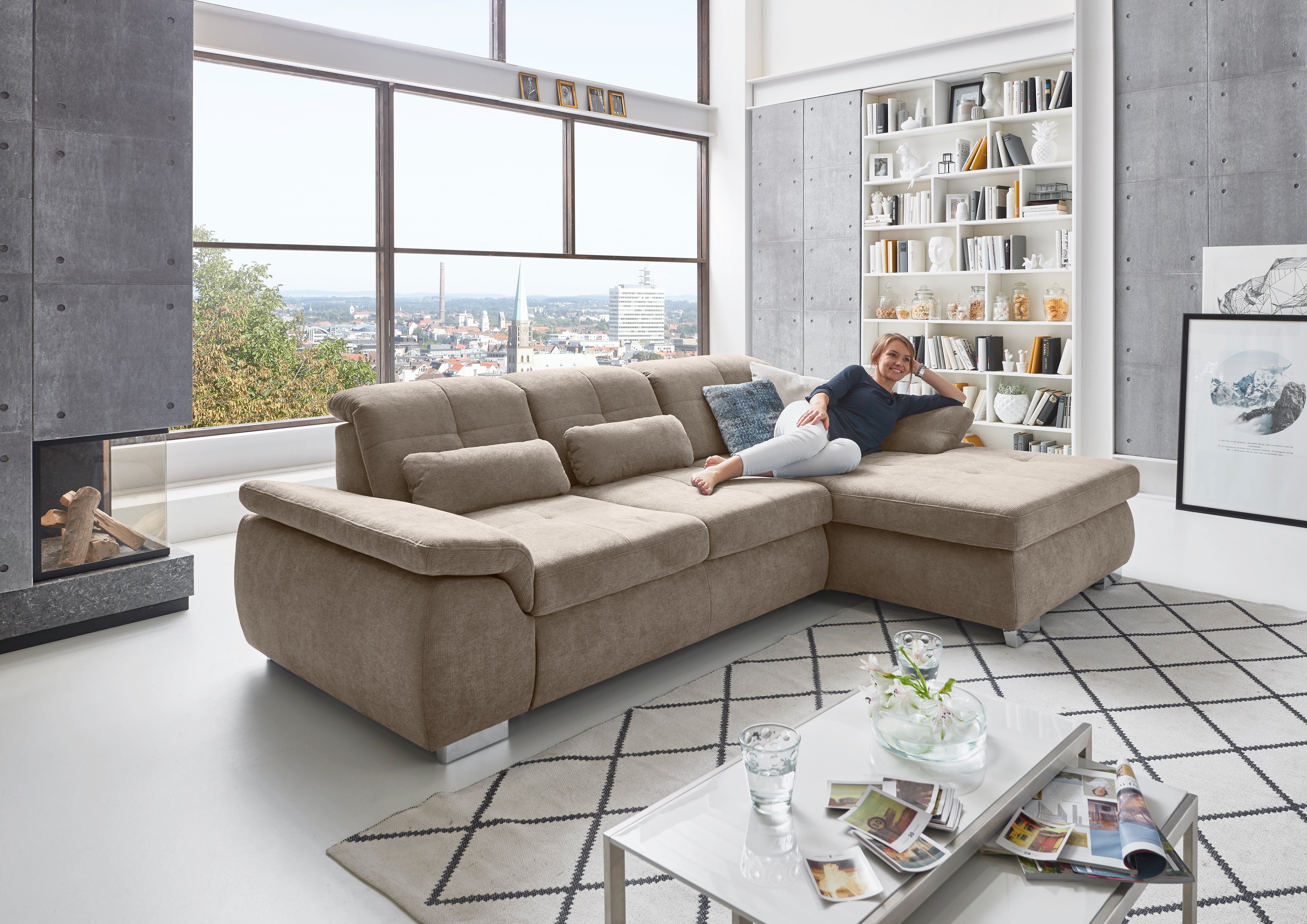 Die PlanBar Ecksofa MP-IN16037 L-Form mit günstig online kaufen