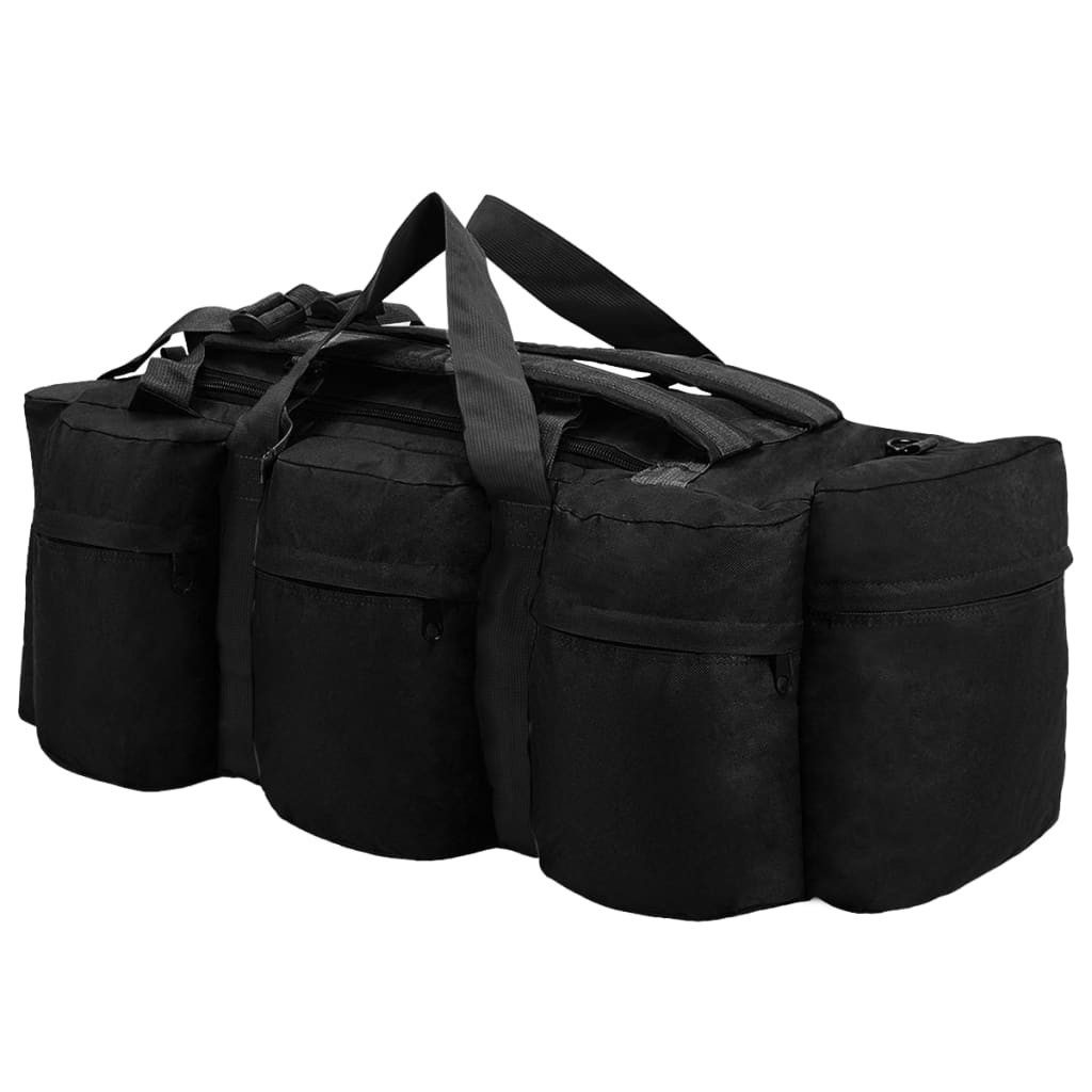 vidaXL Sporttasche, 3-in-1 Seesack Armee-Stil 90 günstig online kaufen