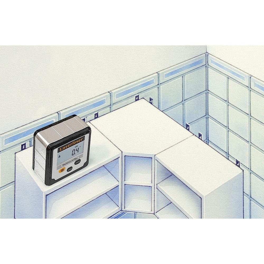 LASERLINER Wasserwaage Laserliner MasterLevel Box 081.260E Digitale Wasserw günstig online kaufen