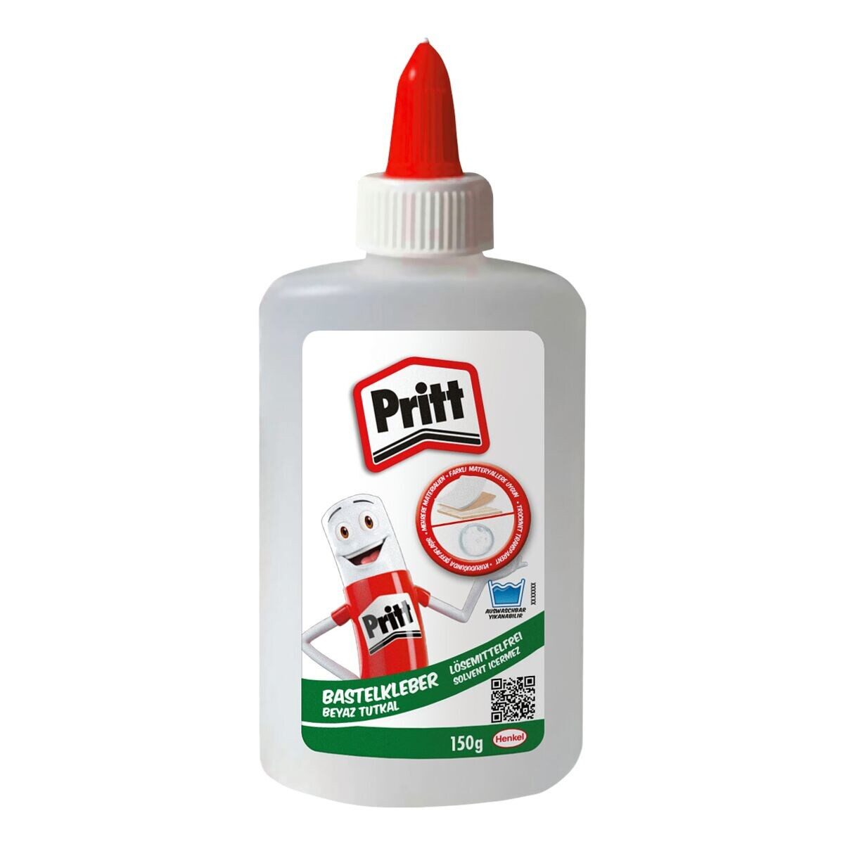 PRITT Bastelkleber Pritt Bastelkleber 150g – schnell trocknend & transparent