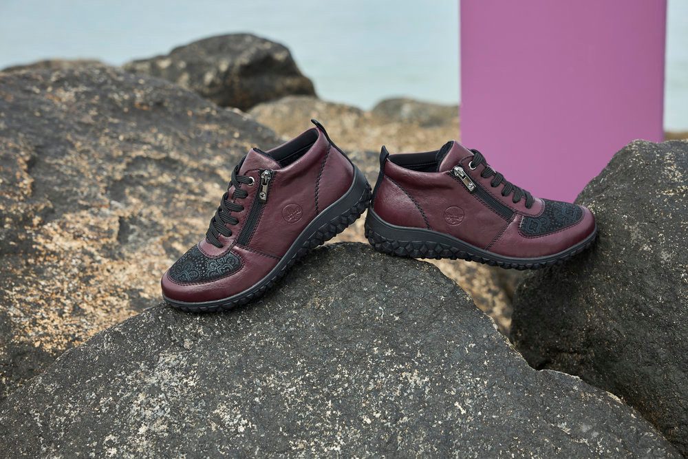 Rieker Sneakerboots High Top Sneaker, Schnürboots, Stiefelette mit weichem günstig online kaufen