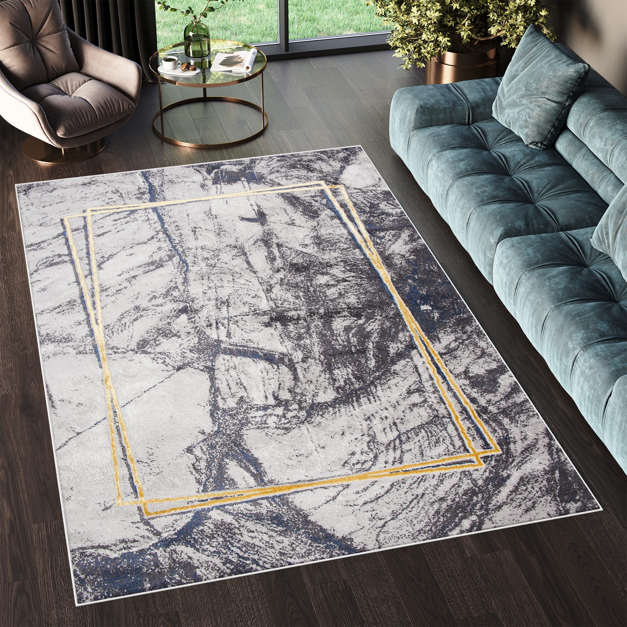 Tapiso Designteppich SHINE, rechteckig, Höhe: 12 günstig online kaufen