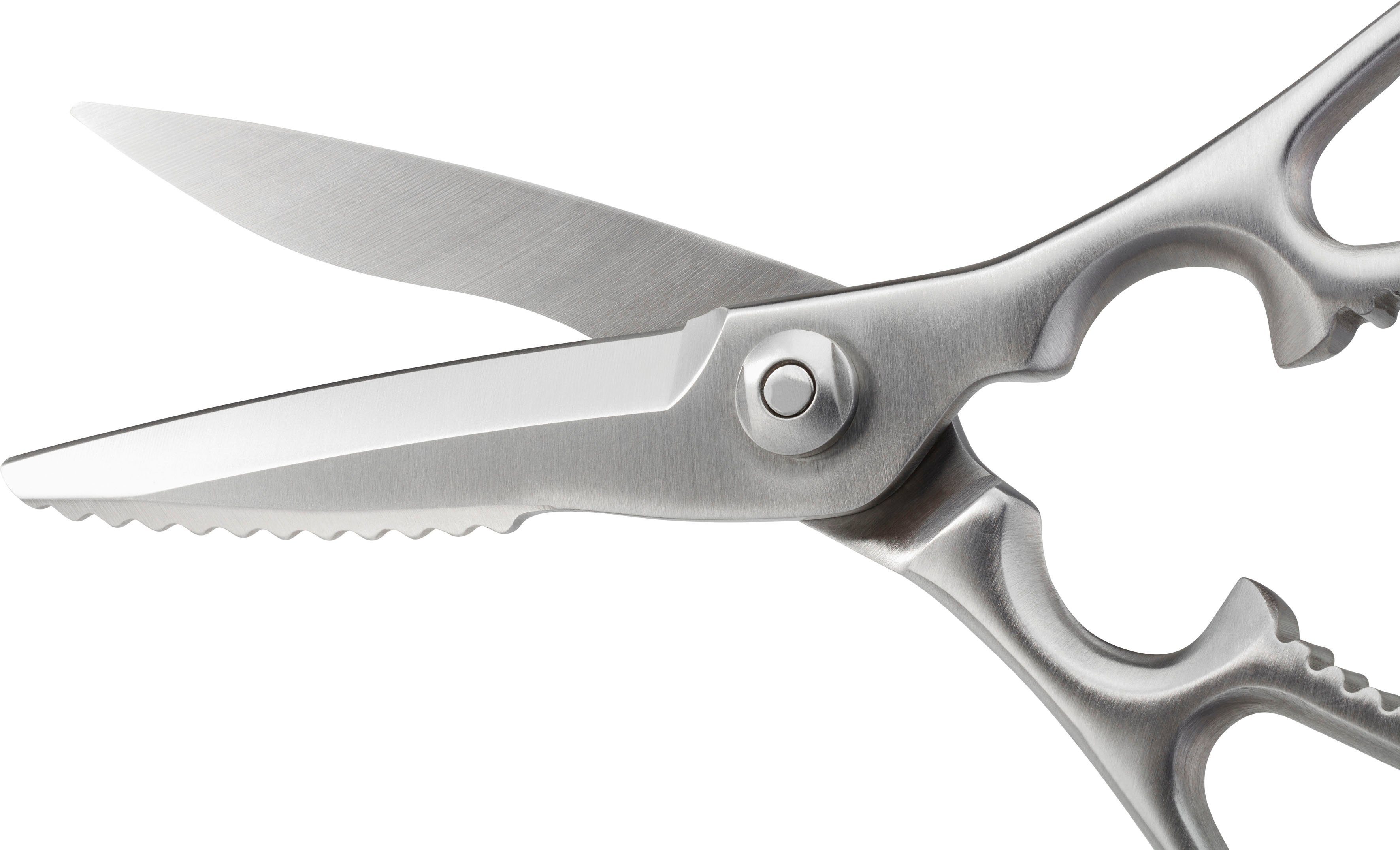 GEFU Universalschere PRIMERA, (1-tlg), Rechts/Linkshänder, hochwertig und extrem robust, Edelstahl mattiert