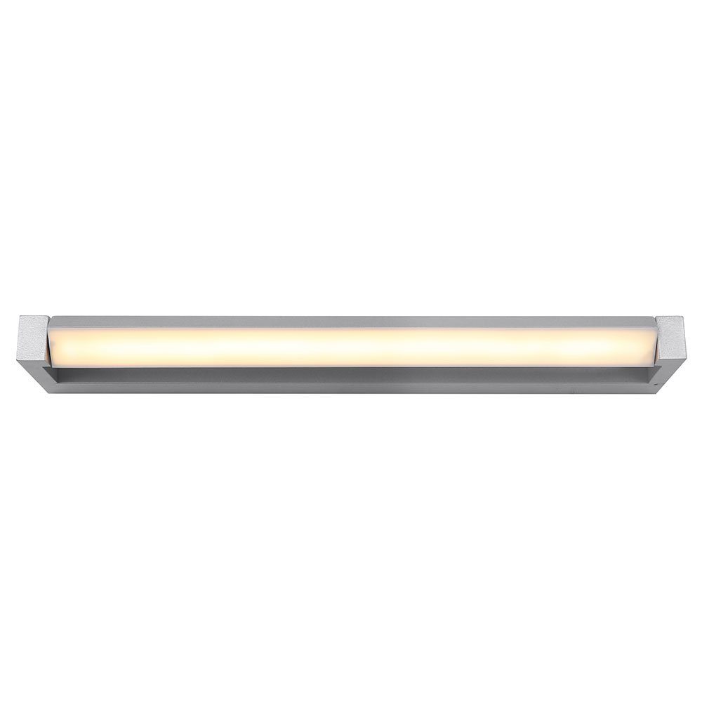 Globo LED Wandleuchte, Wandleuchte Küchenleuchte IP44 LED Badezimmerlampe Silber