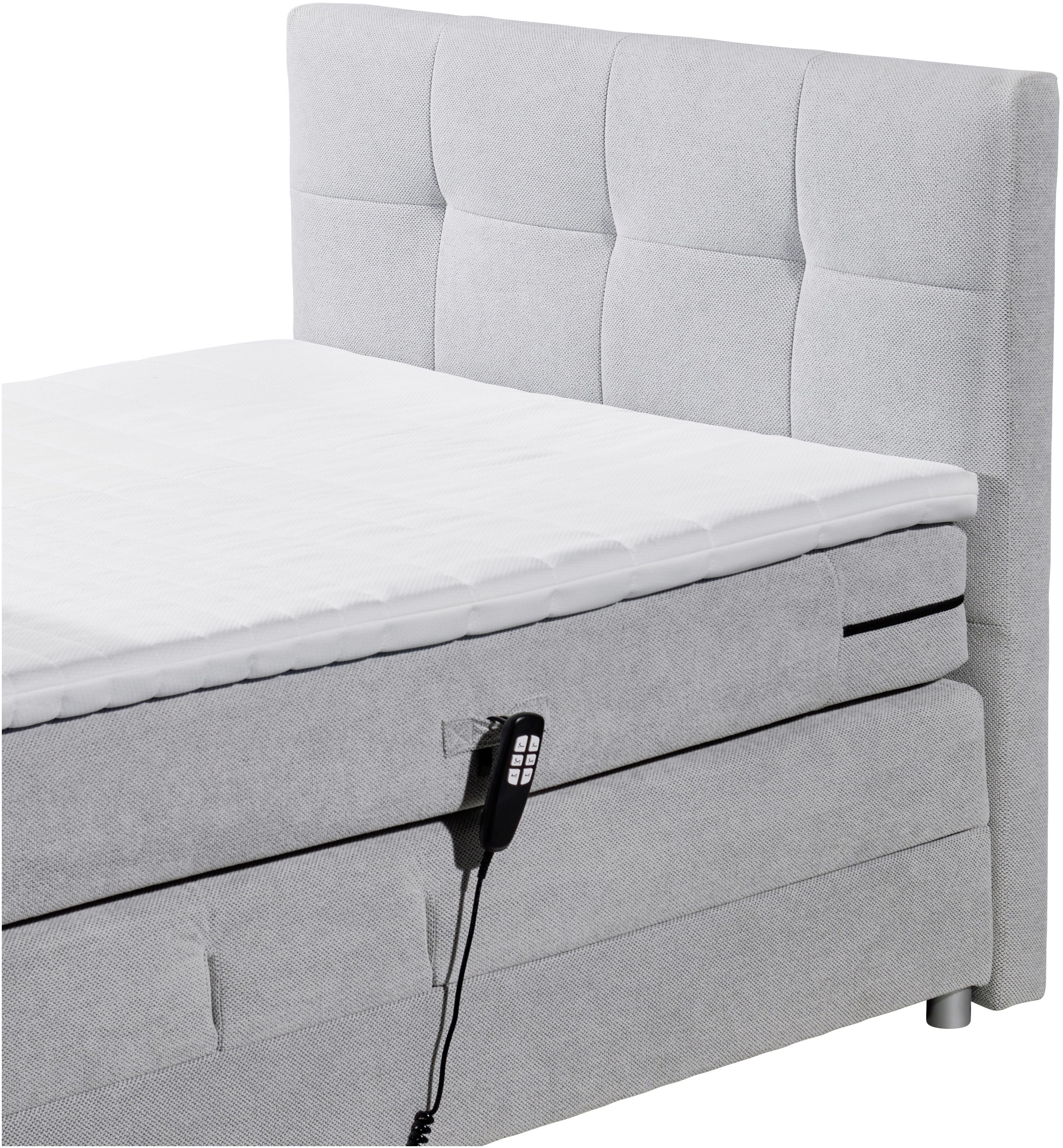 ED EXCITING DESIGN Boxspringbett Toulouse B, inkl. Motor