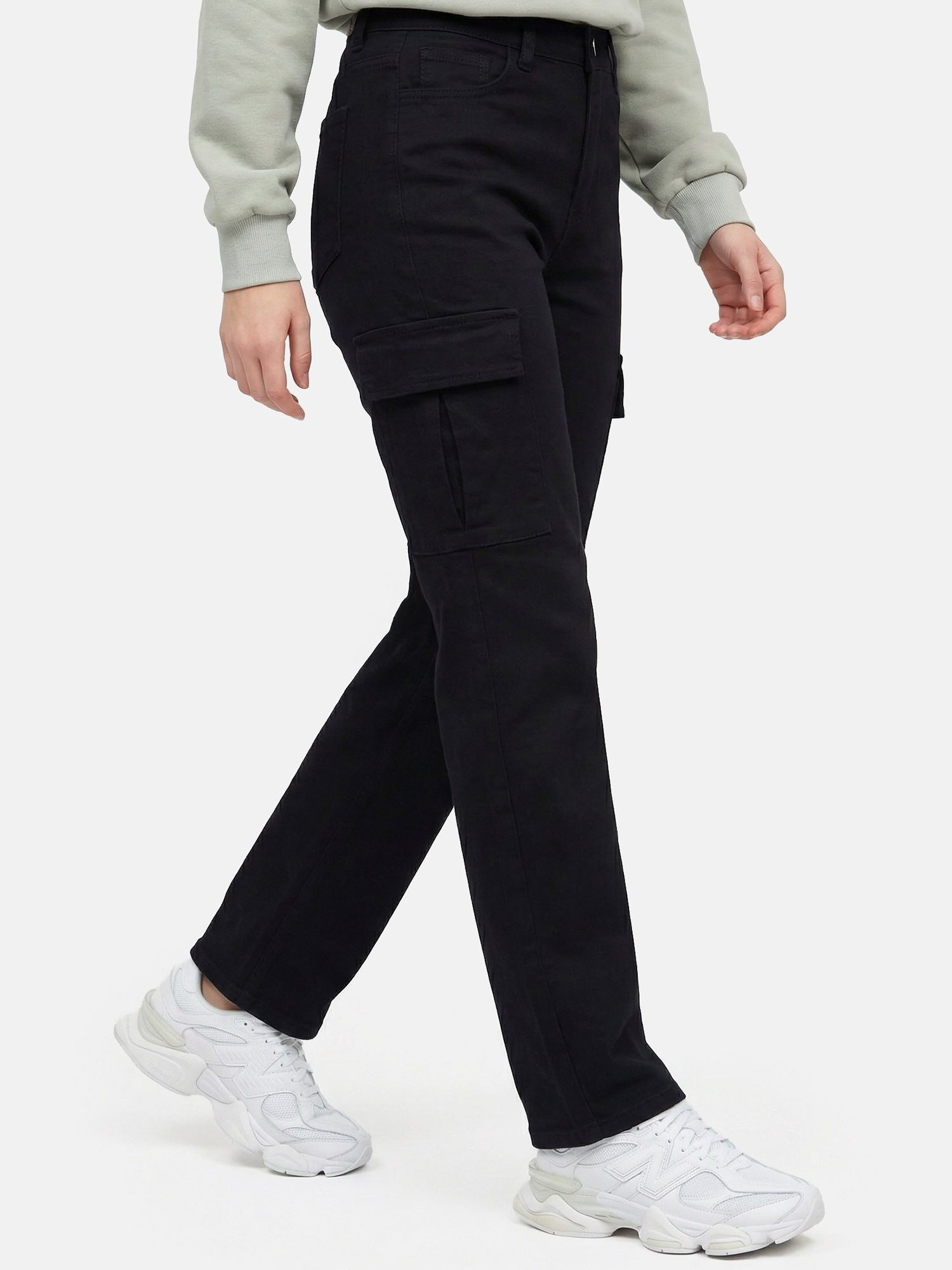 Tazzio Straight-Jeans F143 Cargo Jeans, High Waist, Regular Fit – Bild 5 von 5
