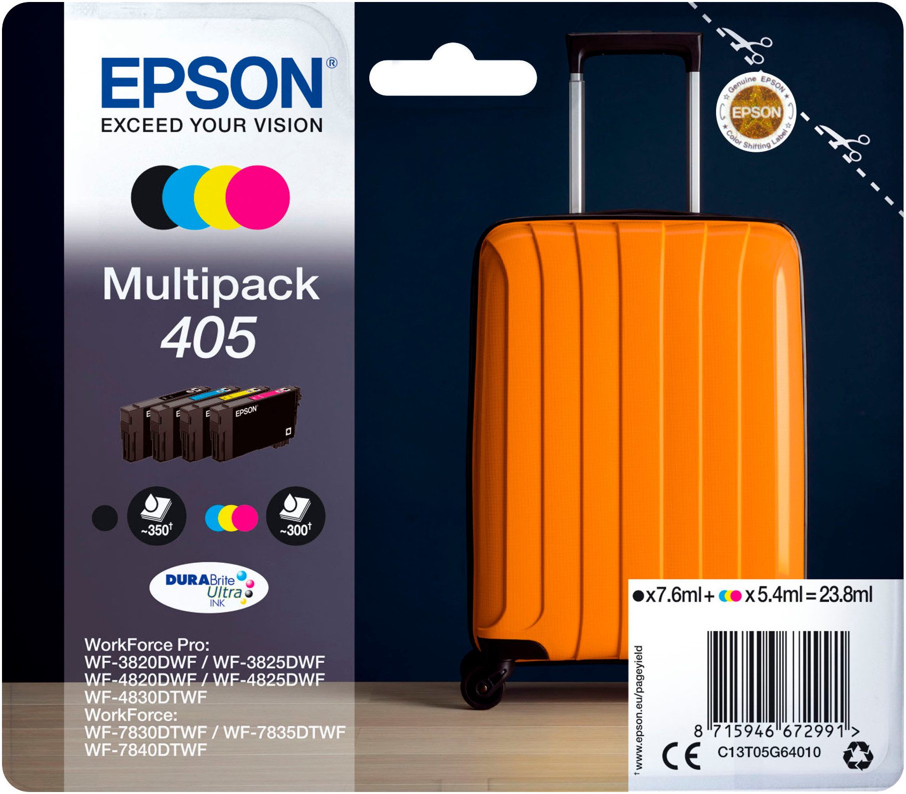 Epson DURABrite Ultra 405 Koffer Tintenpatrone