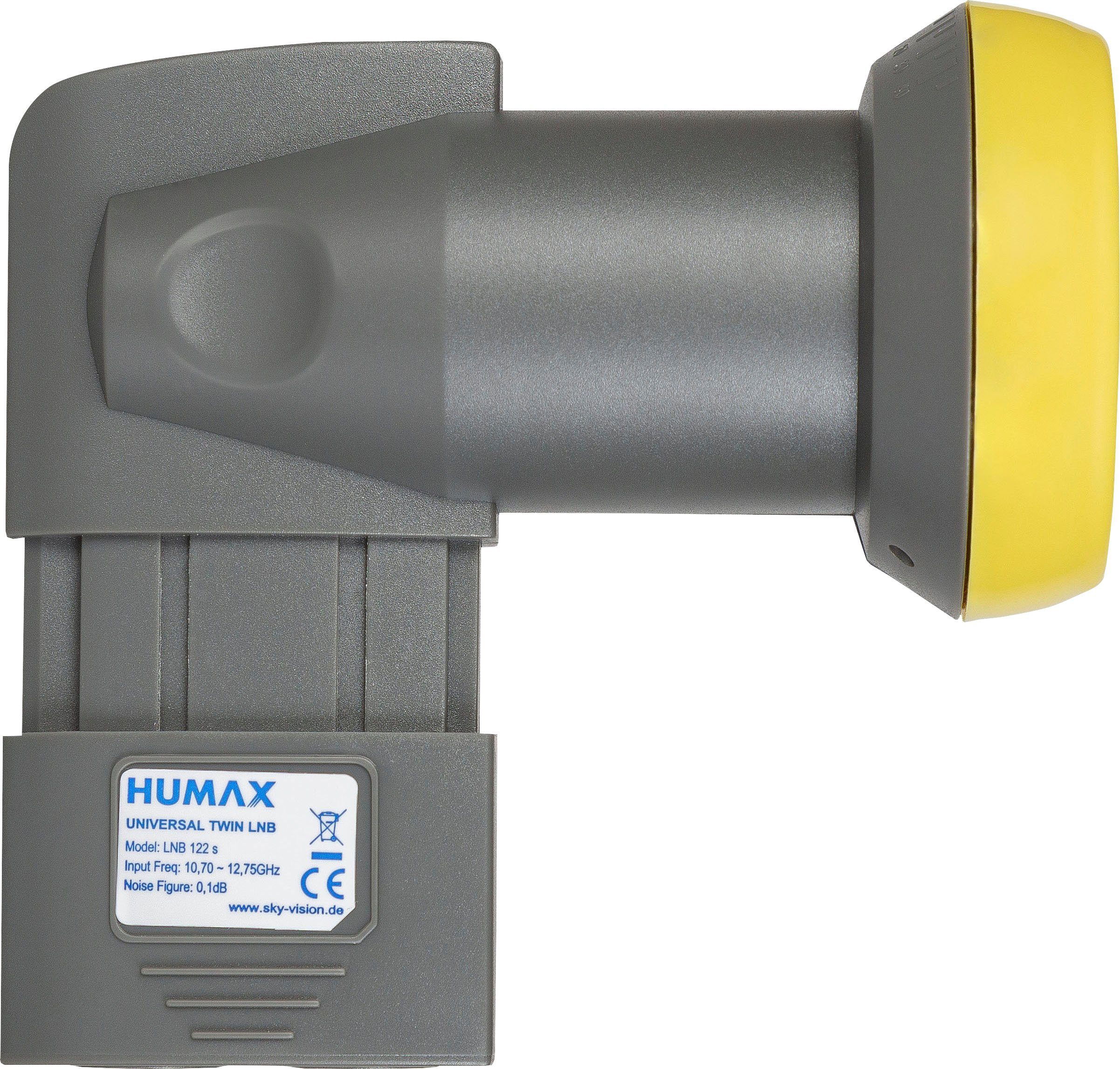 Humax LNB 122s Gold Twin Universal LNB SAT-Antenne – Bild 3 von 5
