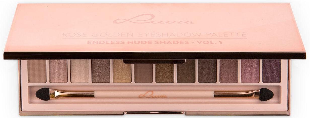 Luvia Cosmetics Lidschatten-Palette Forever Matt Shades nude Vol.1, Lidschatten-Palette Vegane