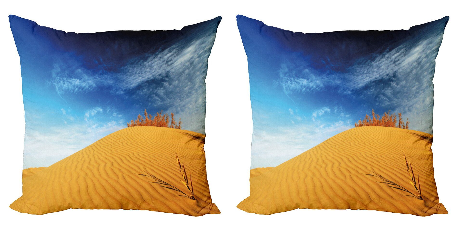 Landschaft Digitaldruck, Dunes Stück), Abakuhaus Kissenbezüge (2 Modern Sand Accent Doppelseitiger Desert