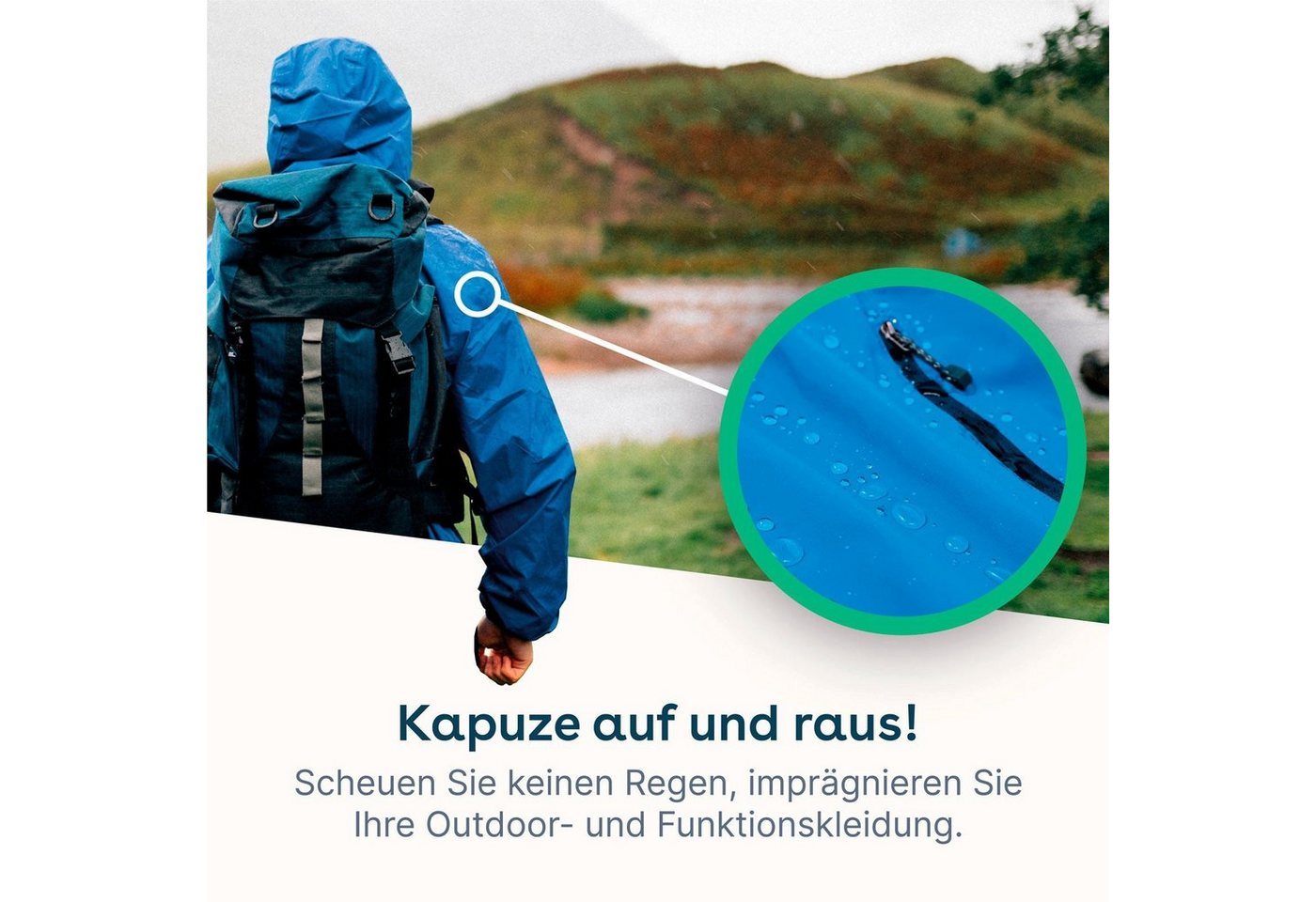 Thumbnail - eco:fy Wash-In Imprägnierung für Textilien Imprägnierspray (1 St), Starker Schutz vor Wasser, Fett und Schmutz