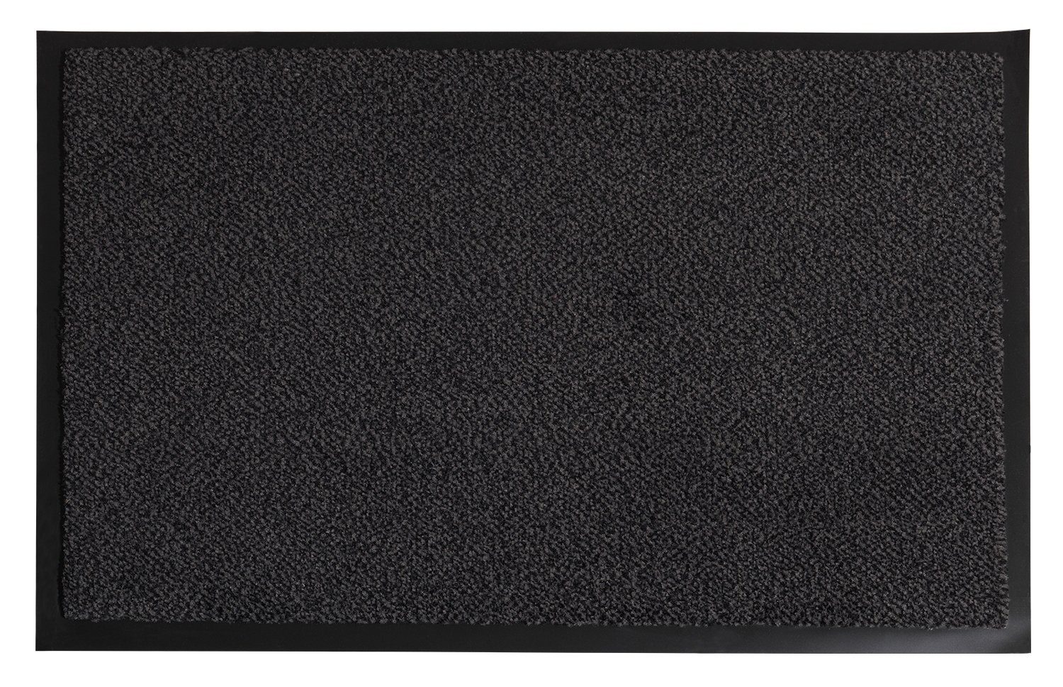 Fußmatte MARSO, Anthrazit, 80 x 60 cm Vinyl, Polypropylen, rechteckig