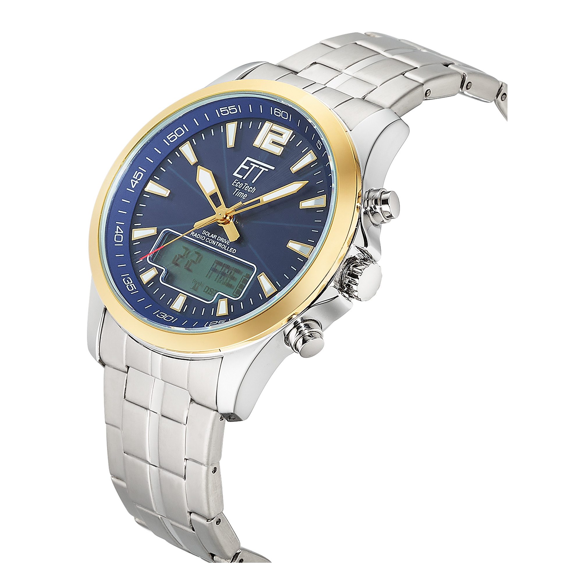 ETT Funkchronograph Professional World Timer EGA-11717-31M, Armbanduhr, Sol günstig online kaufen