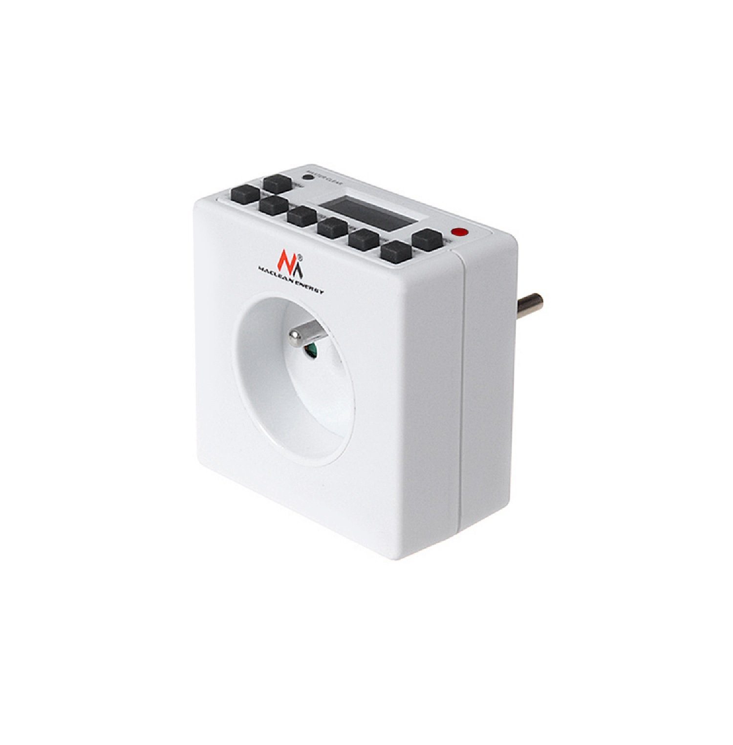 Maclean Zeitschaltuhr MCE30, Programmierbarer digitaler Timer 10 Programme