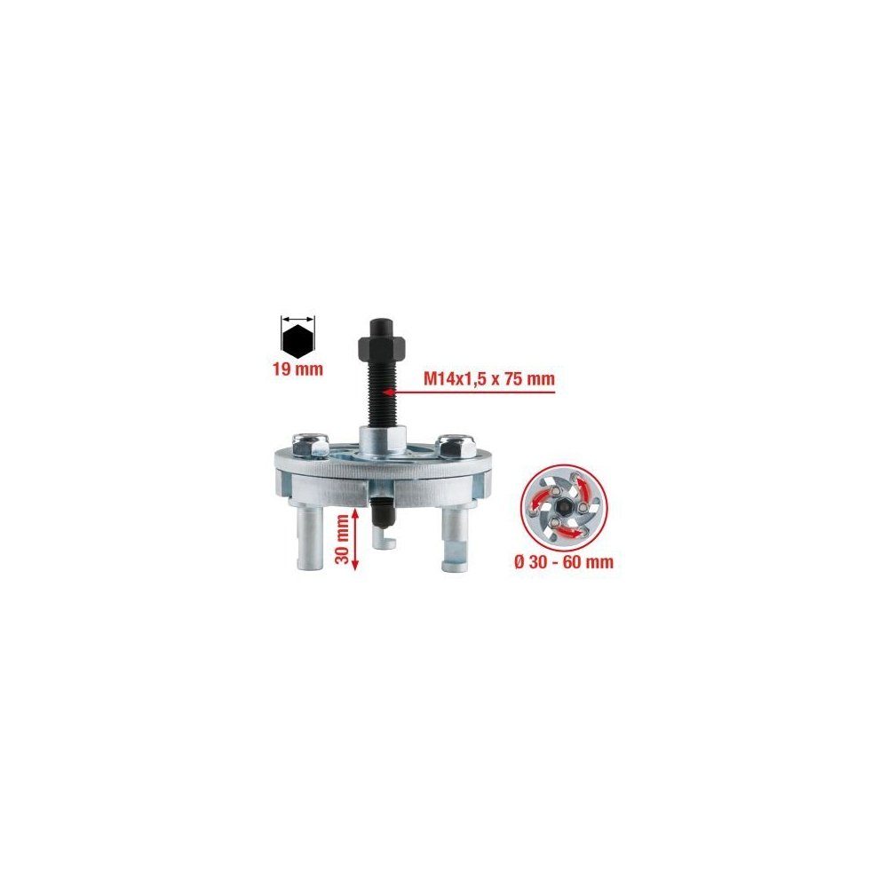 Universal-Riemenscheiben-Abzieher 150.3194 KS 150.3194, Modellierwerkzeug Tools